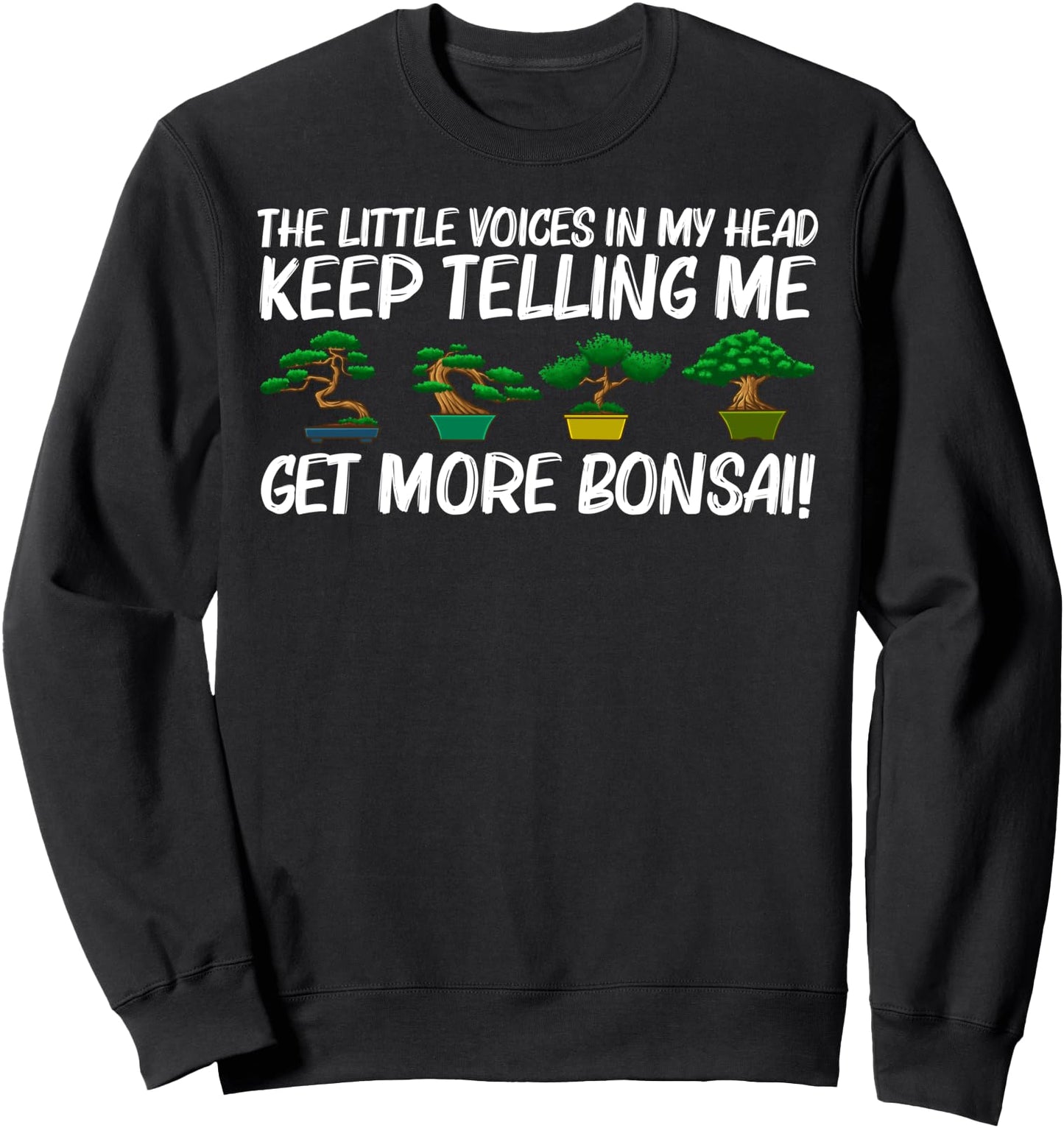 Cute Bonsai Design For Men Women Japanese Bonsai Tree Lovers Sweatshirt