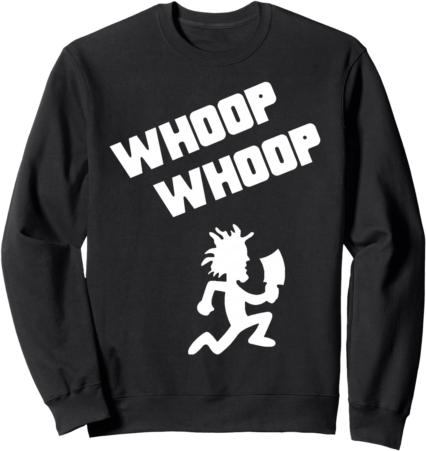 Juggalette ICP Whoop Whoop Jugg Man Vibrant White Design Sweatshirt