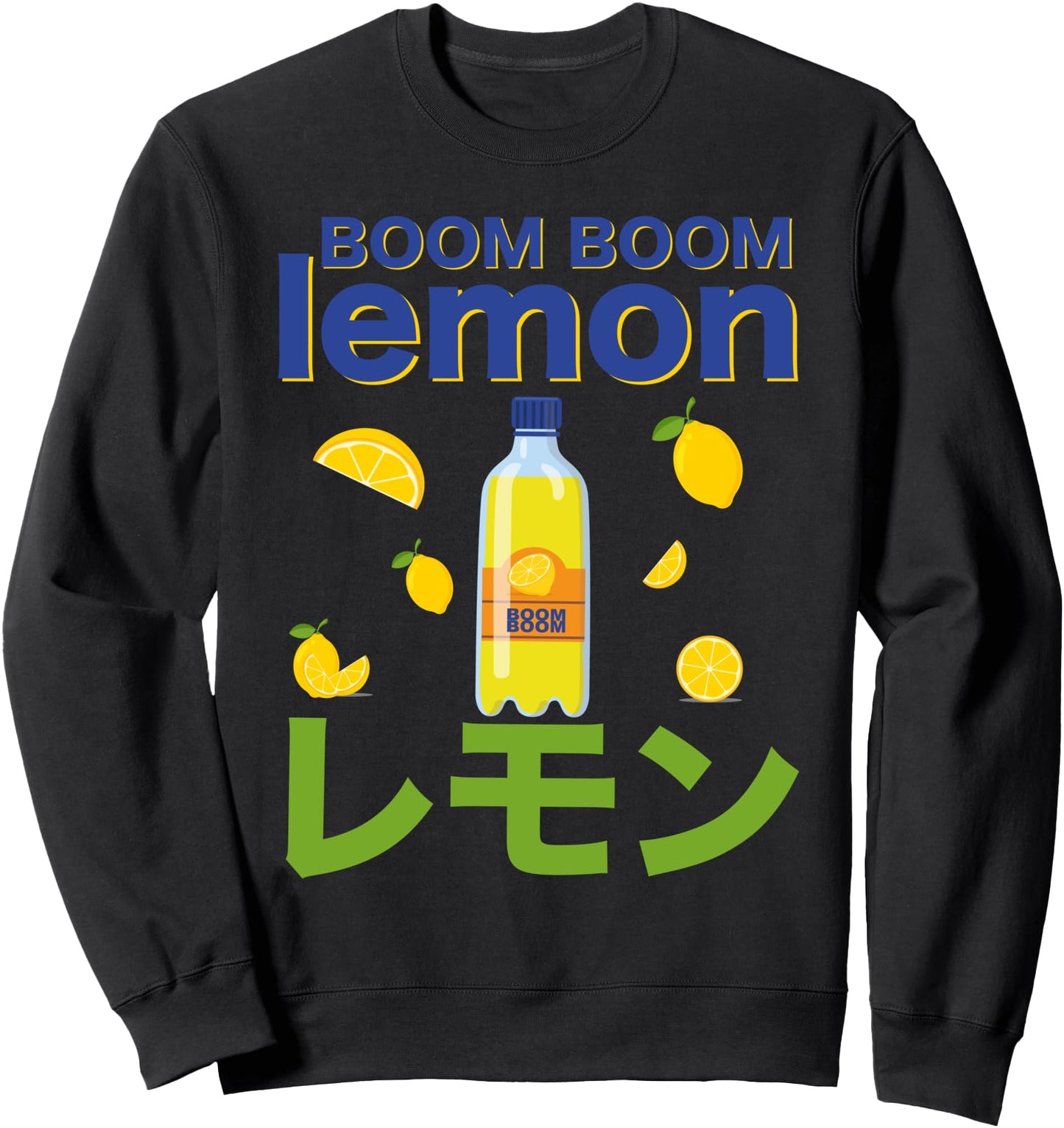 Boom Boom Lemon Japanese Soda Drink Sweatshirt