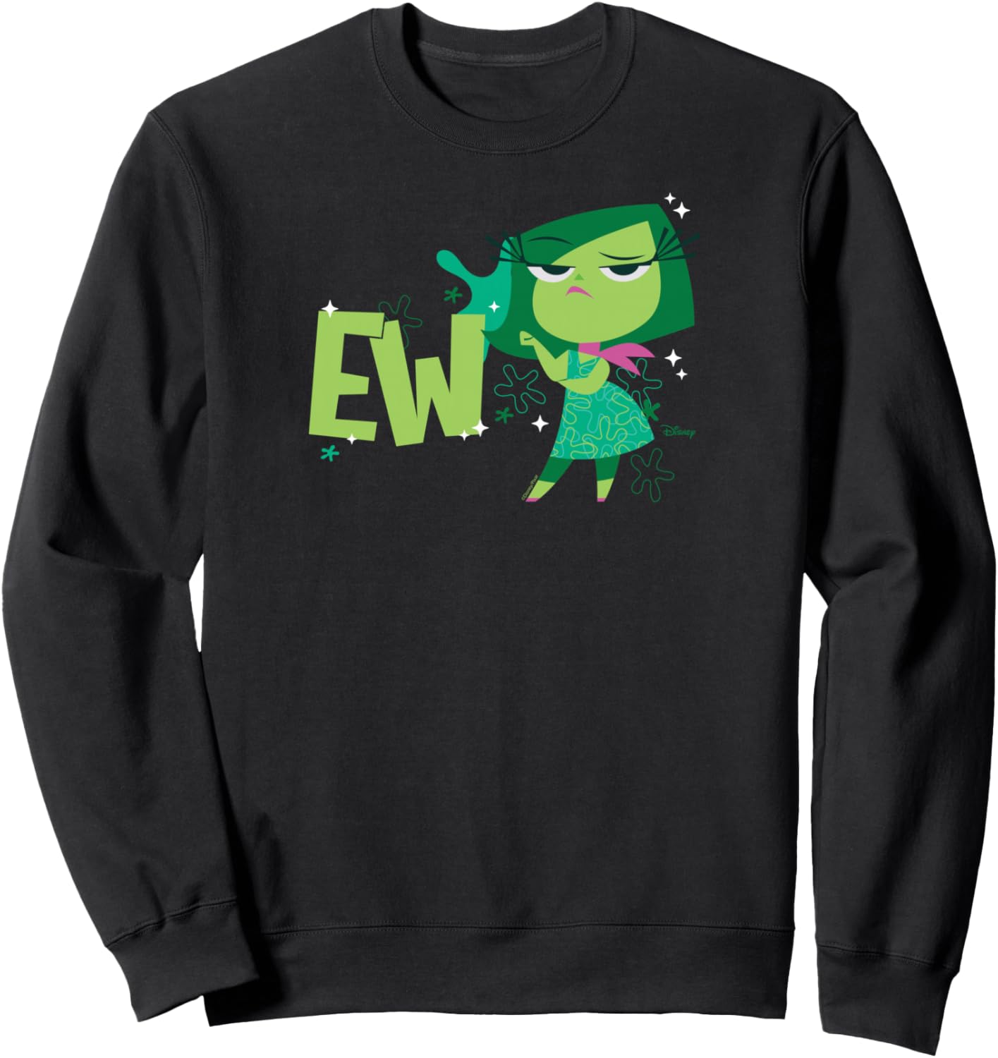 Inside Out 2 - Disgust Emotion Character EW Sweatshirt