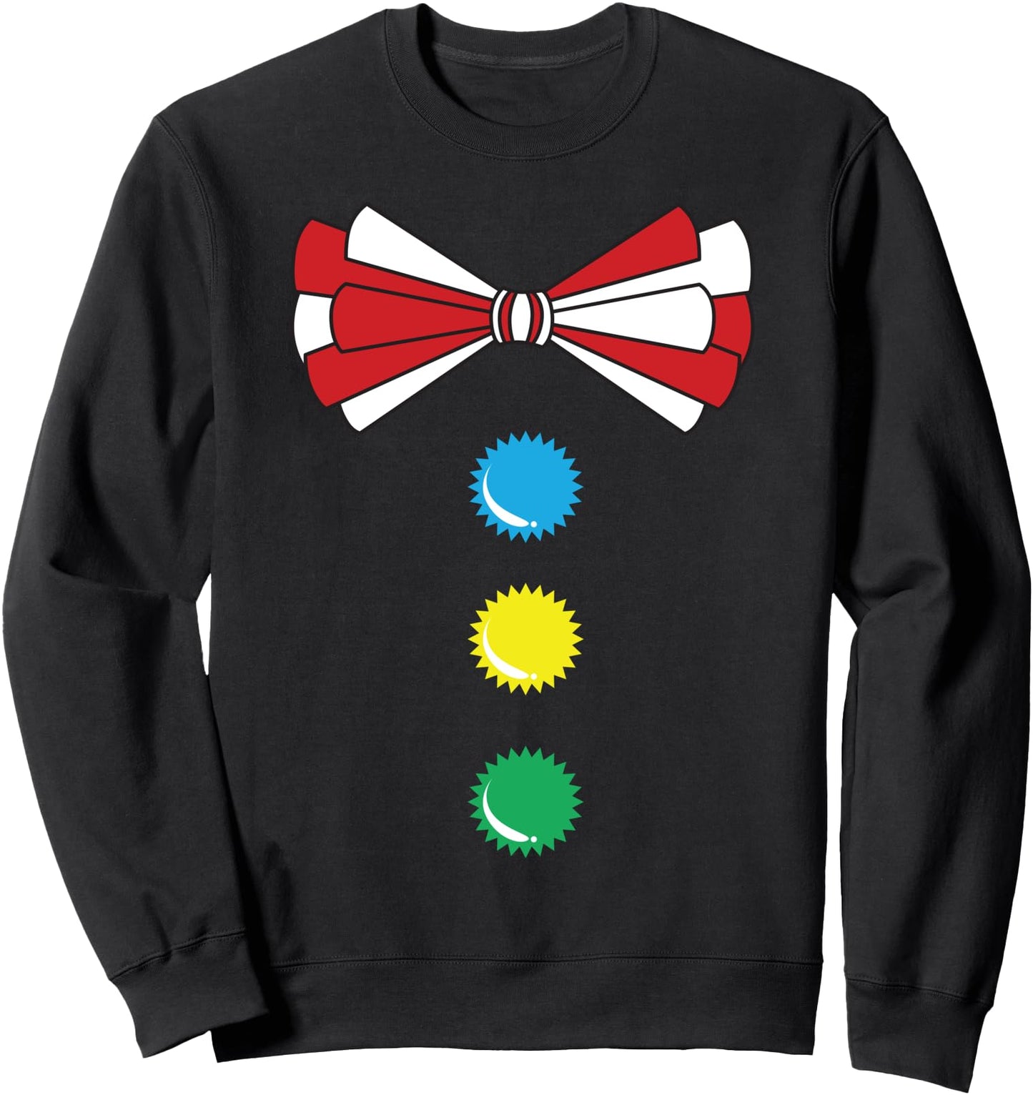 Clown Costume Shirt Men Women Circus Halloween Funny Gift Sweatshirt