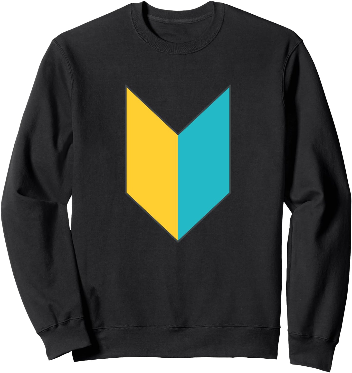 Shoshinsha Mark Japanese Symbol for Beginner Costume Sweatshirt