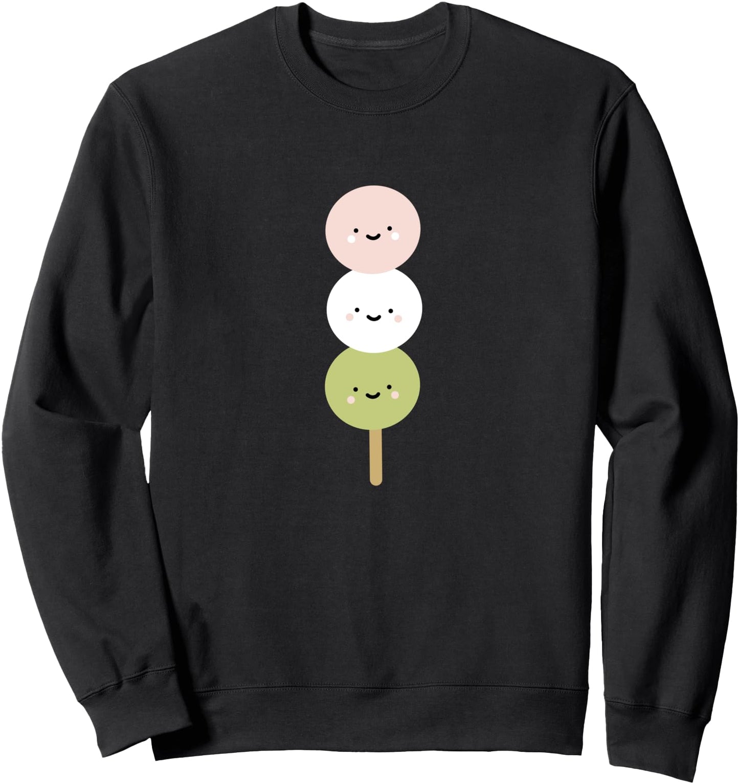 Cute Dango Mochi - Kawaii Japanese Illustration Graphic Sweatshirt
