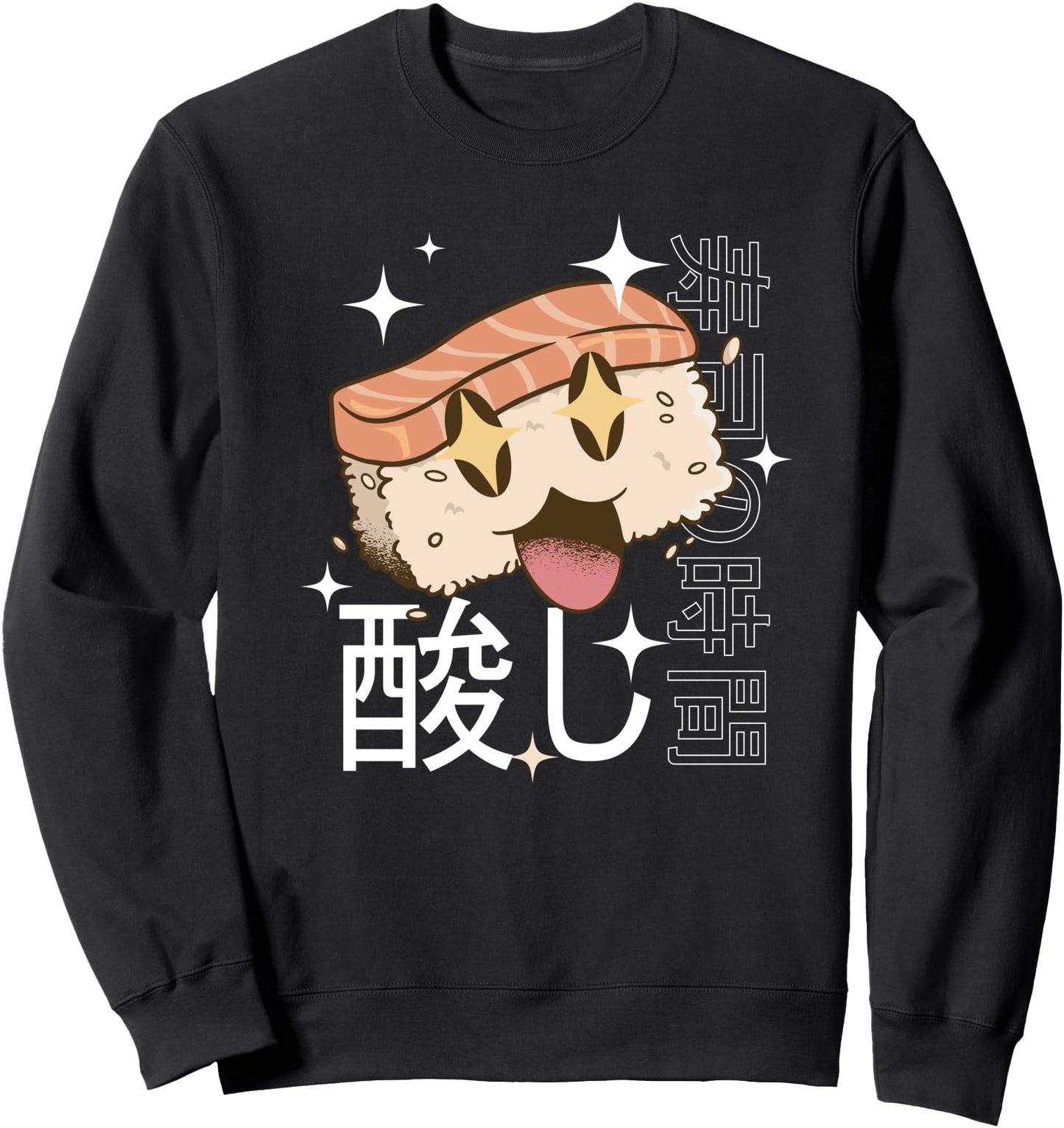 Cute Kawaii sushi Japanese food Anime Illustration Sweatshirt