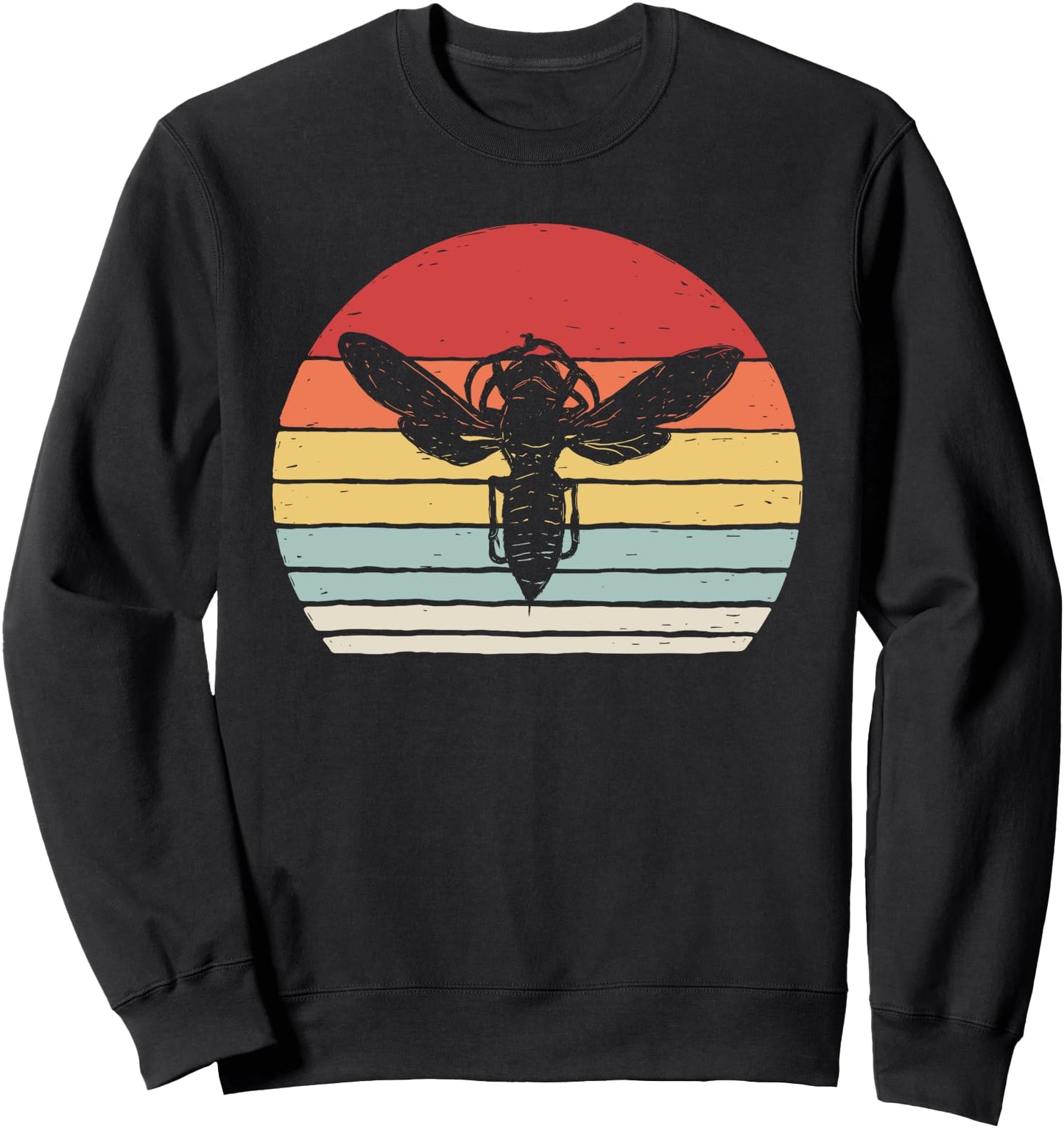 Vintage Retro Asian Japanese Giant Hornet Sweatshirt