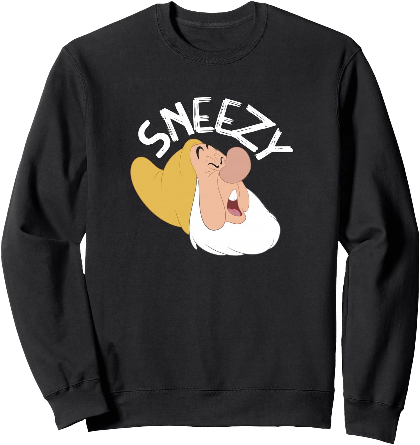Disney Snow White & The Seven Dwarfs Sneezy Face Sweatshirt