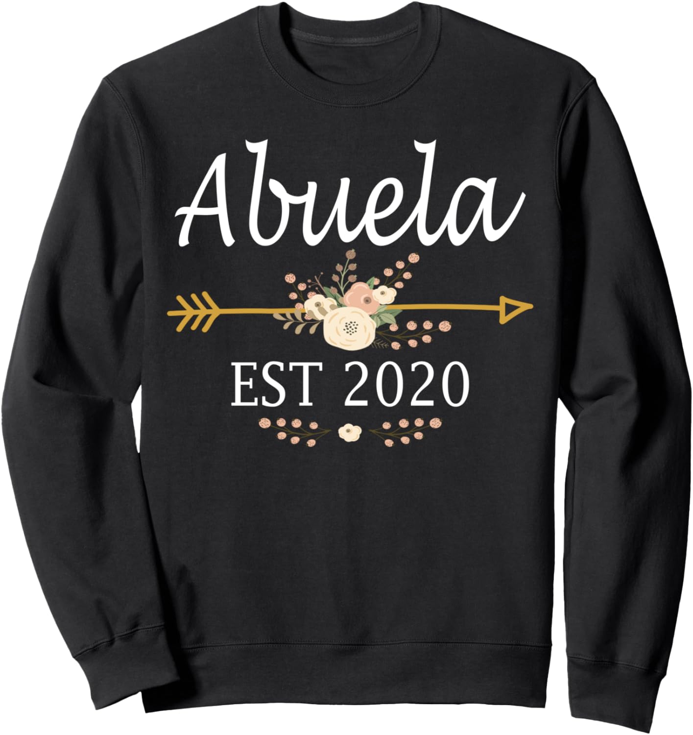 Abuela Est 2020 New Abuela Gift Thanksgiving Christmas Sweatshirt