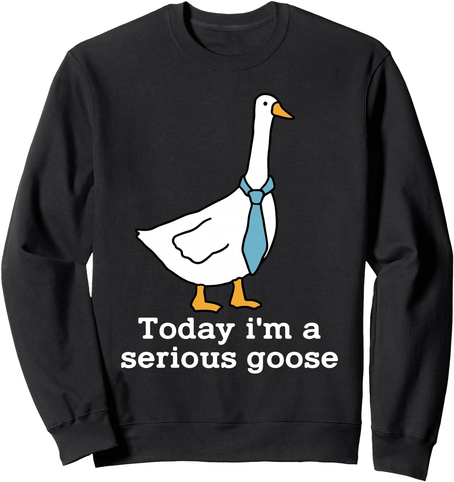 Today I'm A Serious Goose Funny Goose Sweatshirt