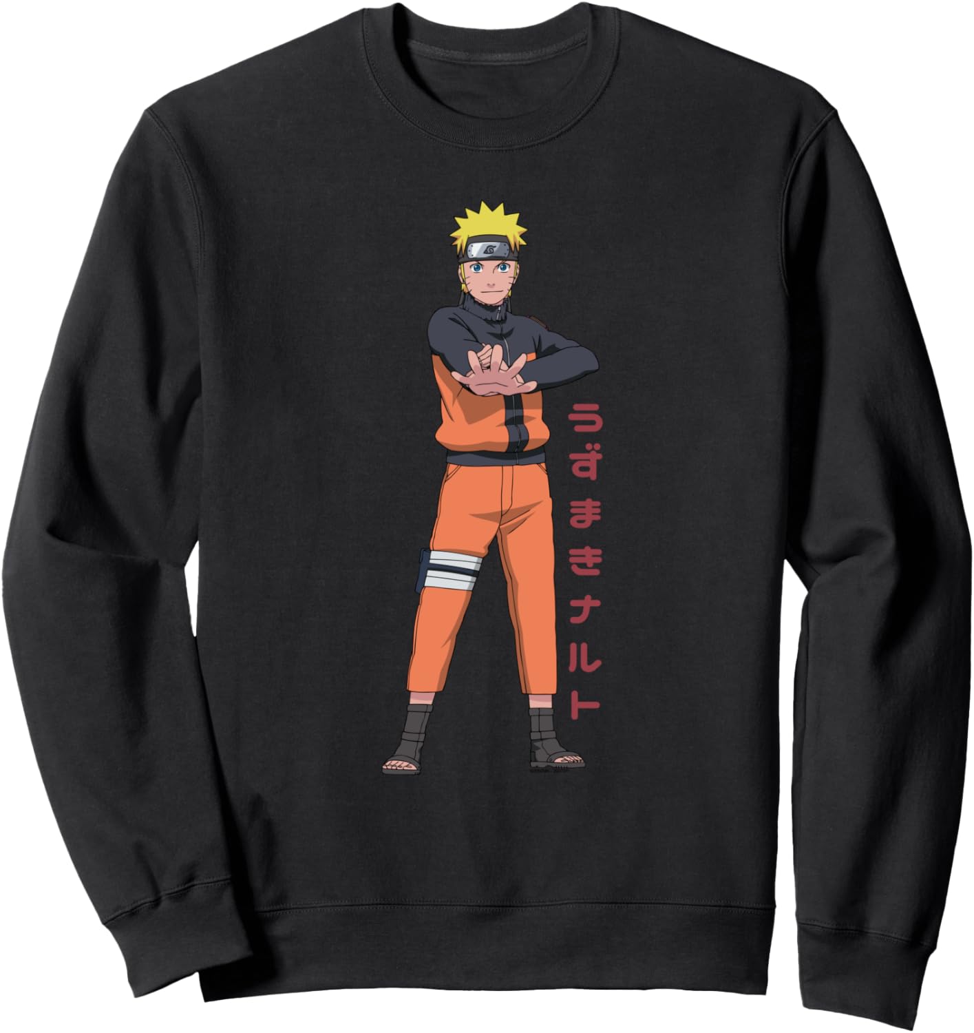 Ripple Junction x Naruto Shippuden Uzumaki Ninja Anime Sweatshirt