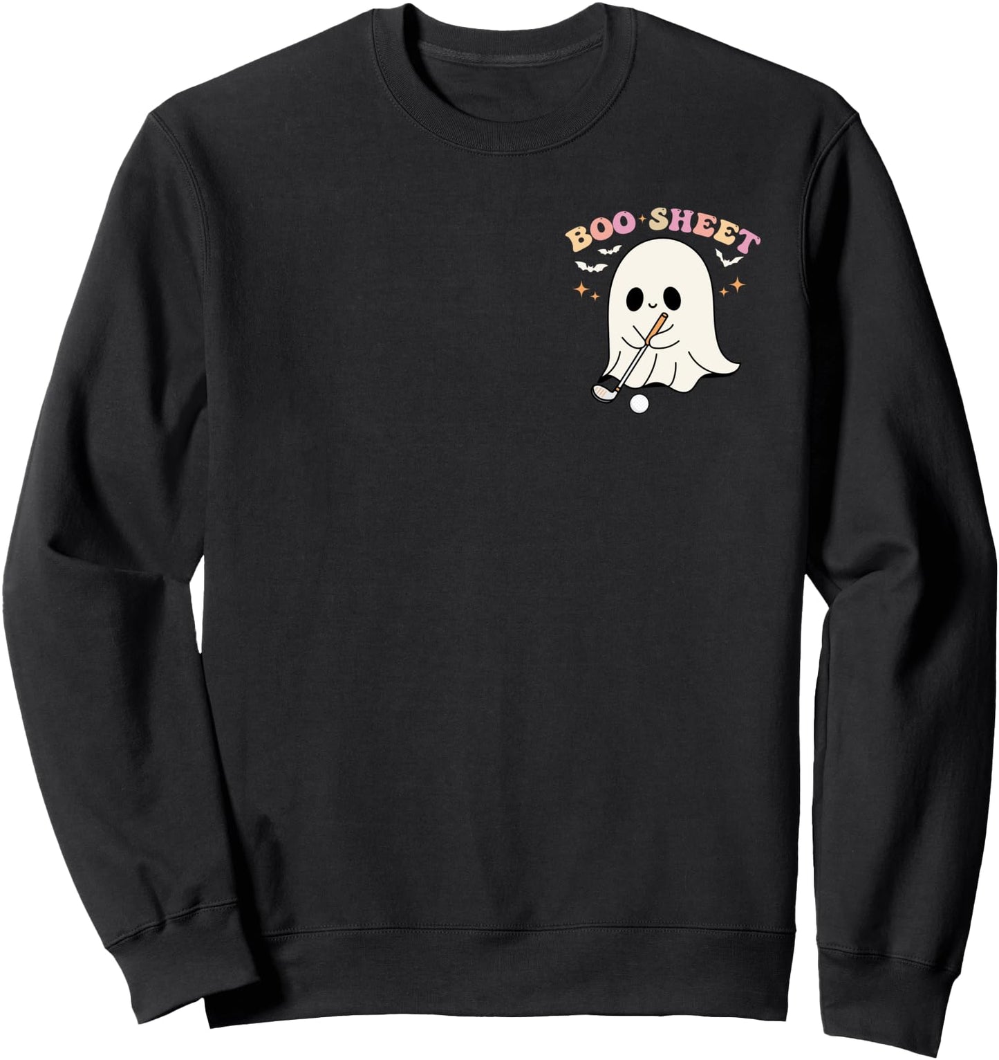 Cute This Is Some Boo Sheet Funny Halloween Ghost Golf Sweatshirt
