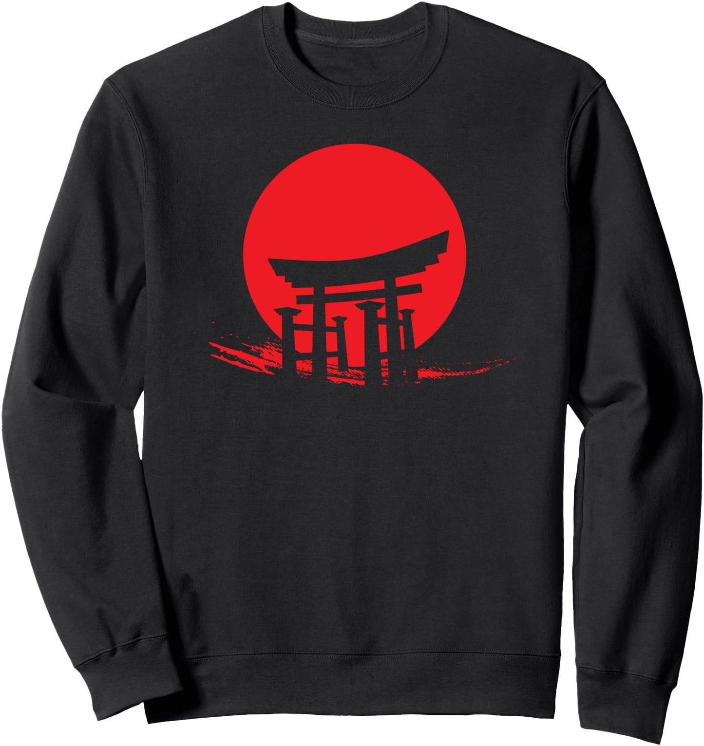 Torii Kyoto Japanese Gate Japanese Inspired 80s Style Sweatshirt