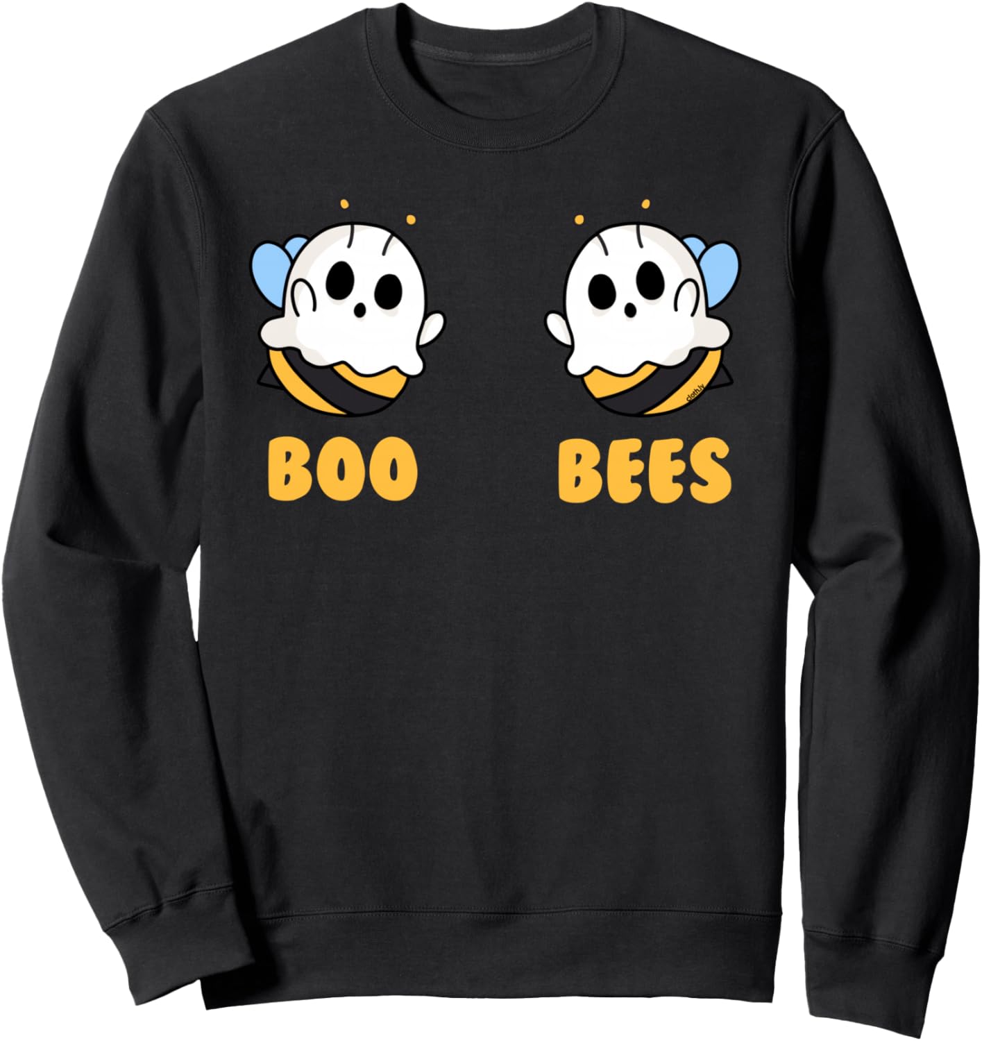 Boo Bees Women Funny Halloween Matching Ghost Costume Sweatshirt