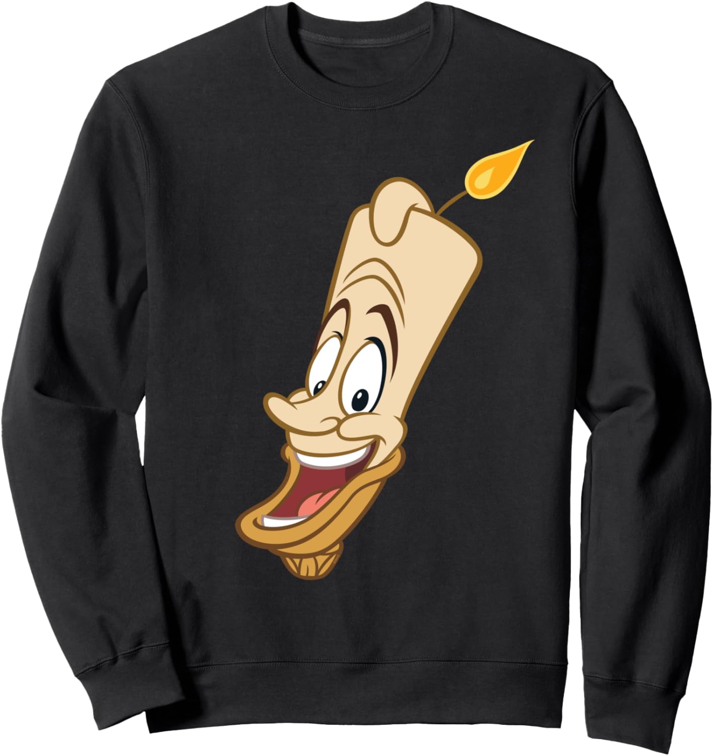 Disney Beauty and the Beast Lumiere Big Face Costume Sweatshirt