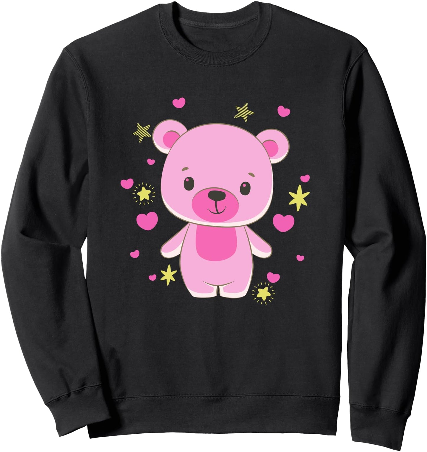 Kawaii Teddy Bear Vaporwave Art Japanese Anime Pastel Goth Sweatshirt