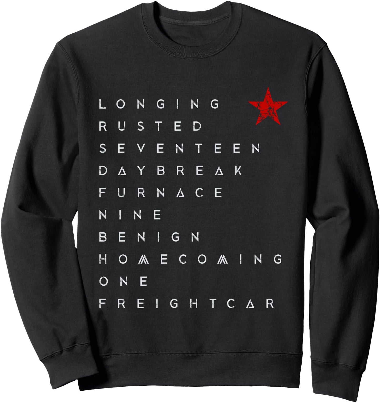 Red Soldier Trigger Words Winter Star Hero Russia Sweatshirt