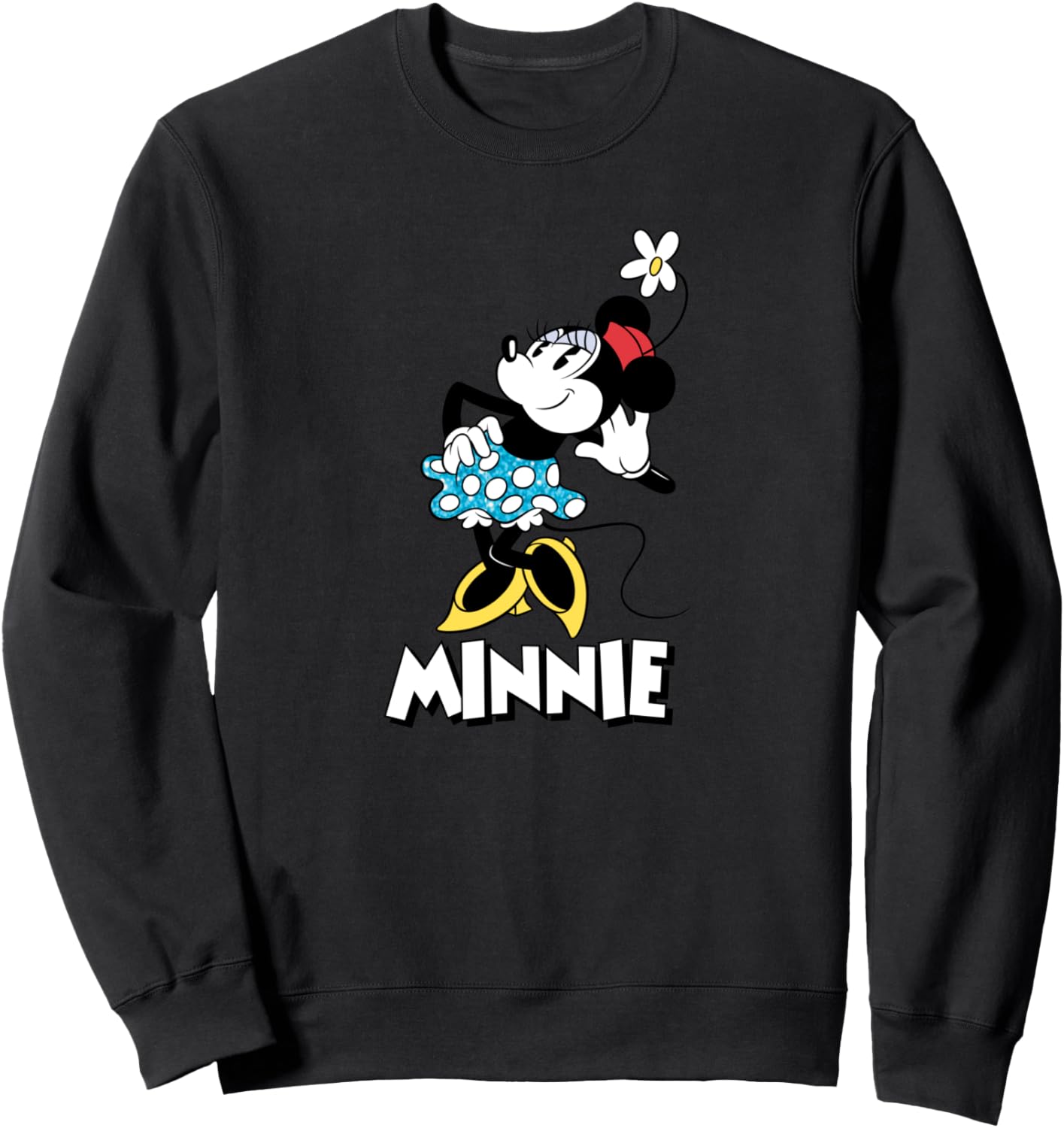 Disney Minnie Mouse Flower Sweatshirt Sweatshirt