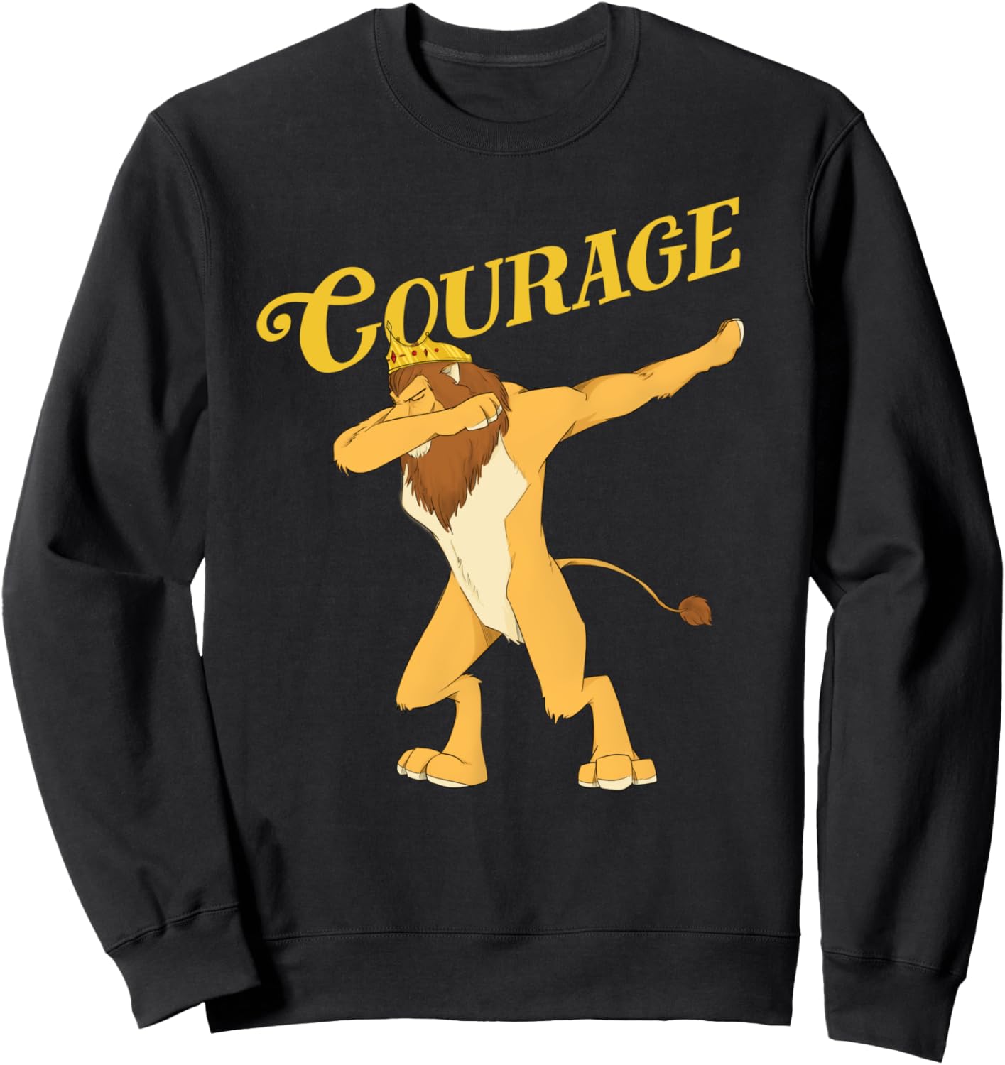 Dabbing Cowardly Lion Shirt-The Wizard Of Oz TShirt -Courage Sweatshirt