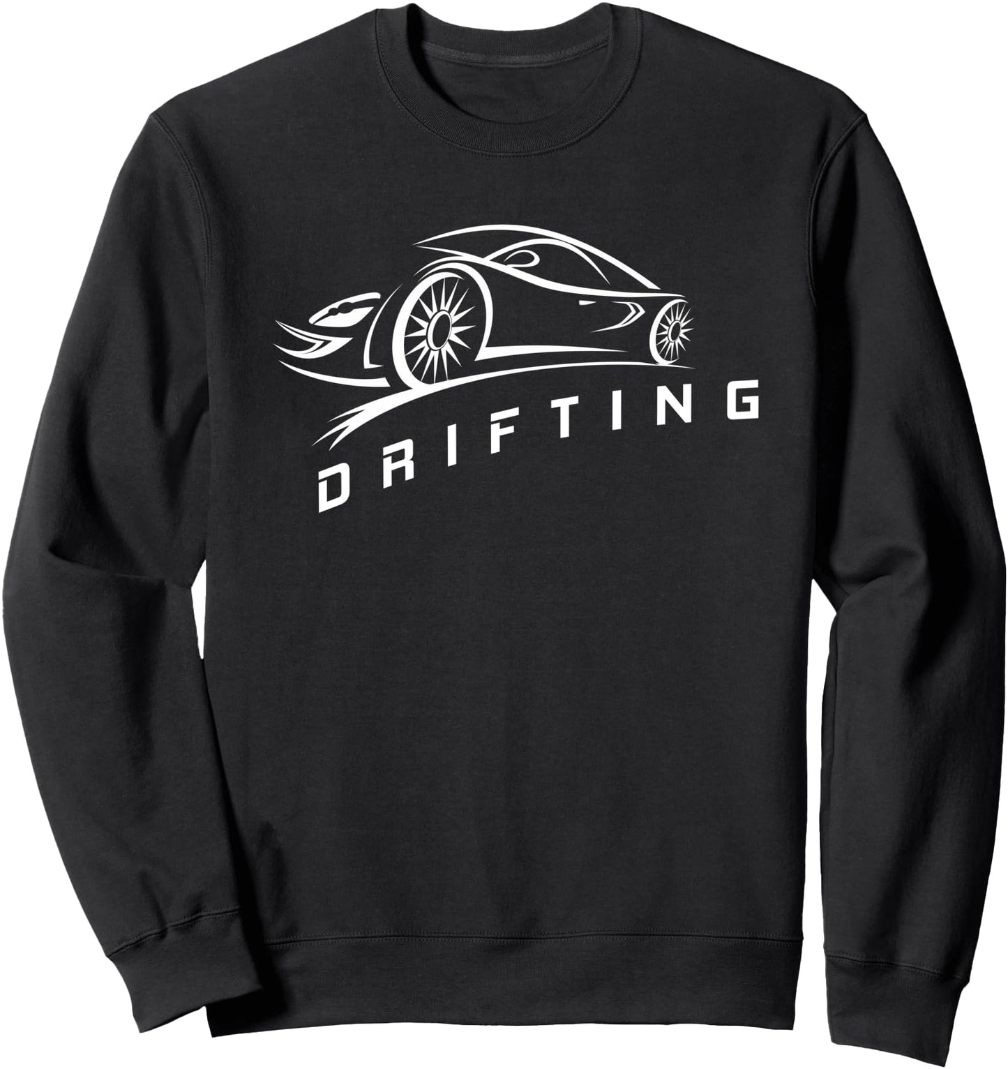 JDM Drifting Car Silhouette Drift Japanese Racing Sport Sweatshirt
