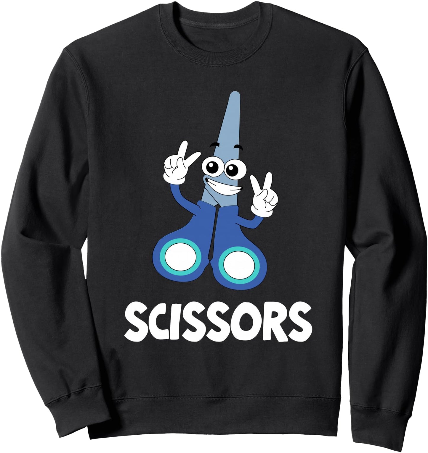 Rock Paper Scissors Group Halloween Costume Sweatshirt