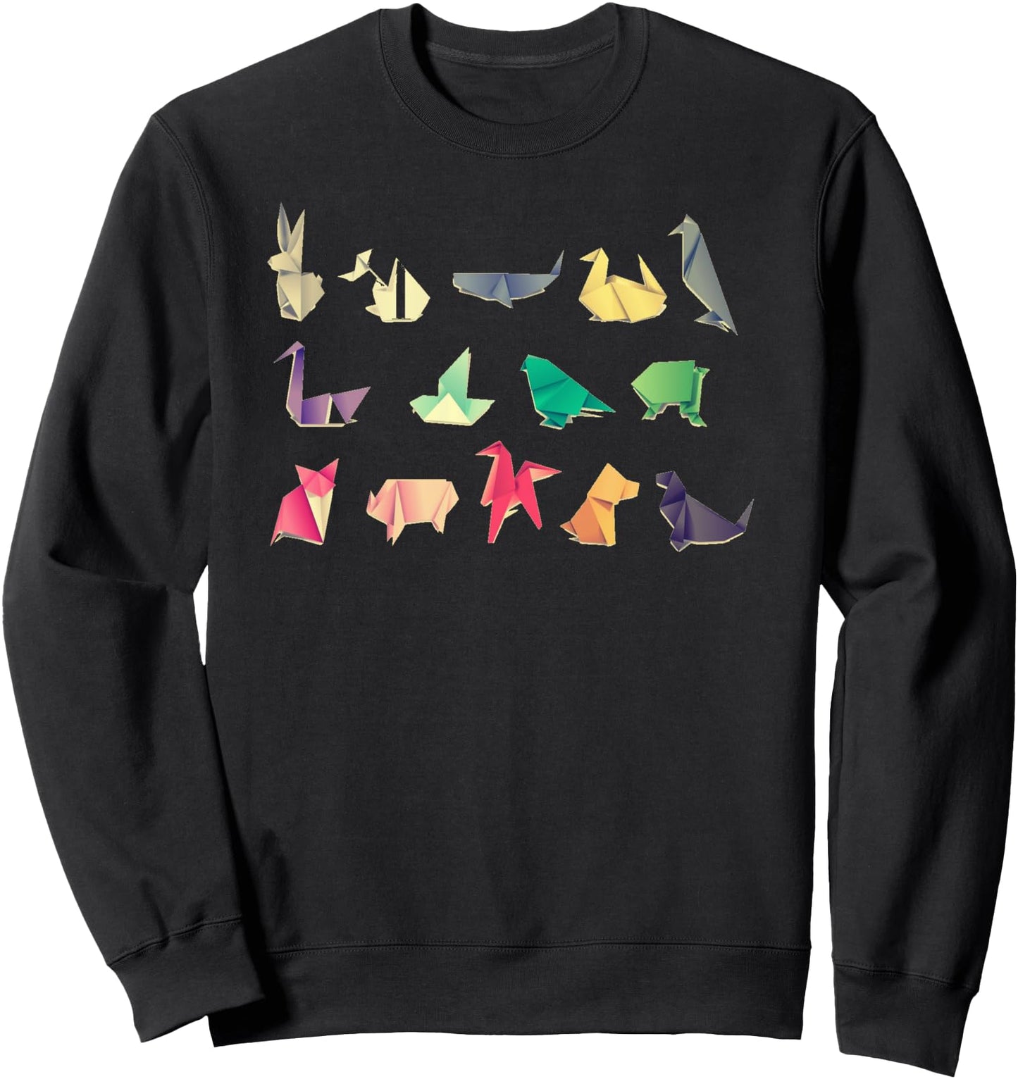 Origami Master Japanese Paper Folding Animals Sweatshirt