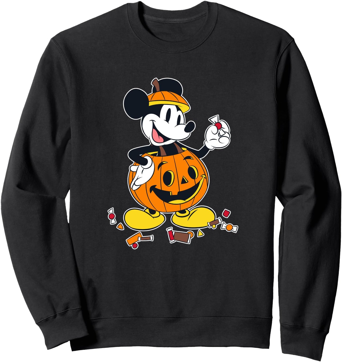 Disney Mickey And Friends Halloween Mickey Pumpkin Costume Sweatshirt