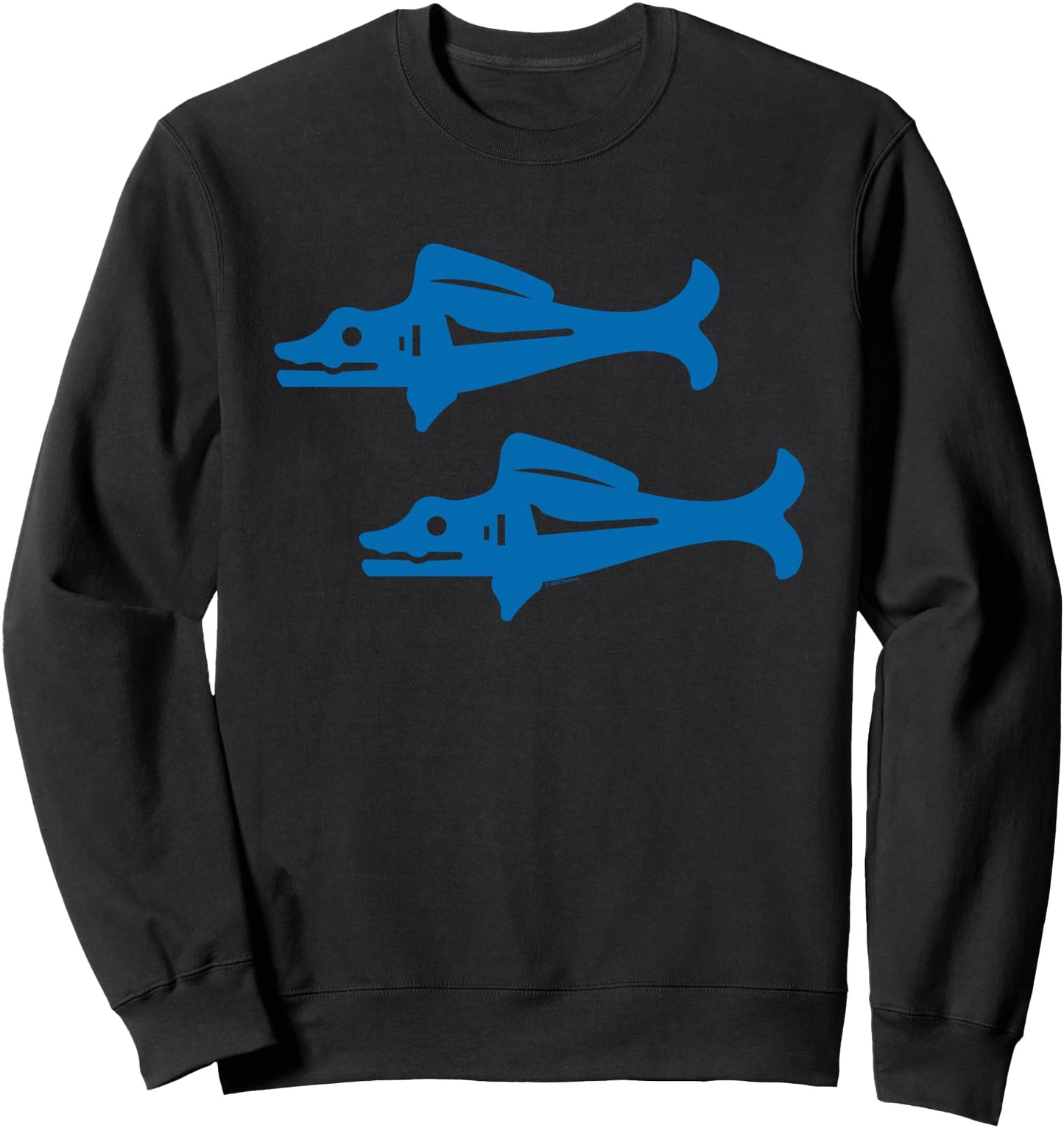 Legends of the Hidden Temple Blue Barracudas Alt Logo Sweatshirt