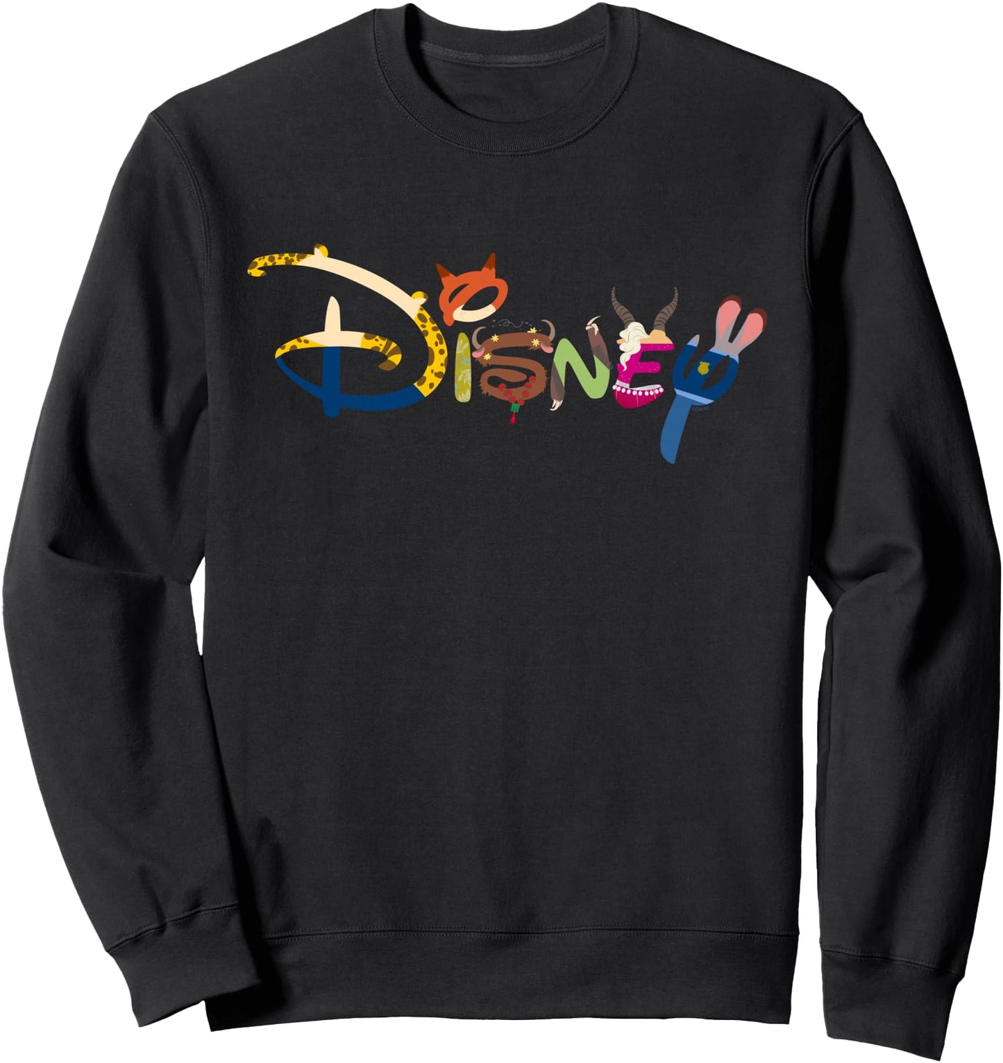 Disney Zootopia Logo Group Matching Family Trip Vacation Sweatshirt
