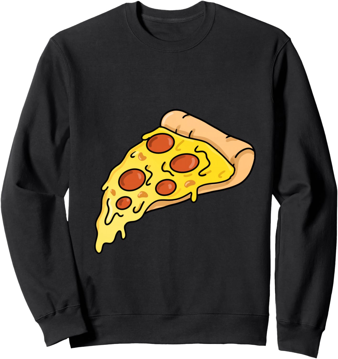 Dripping Pizza Slice Pizza Lover Sweatshirt