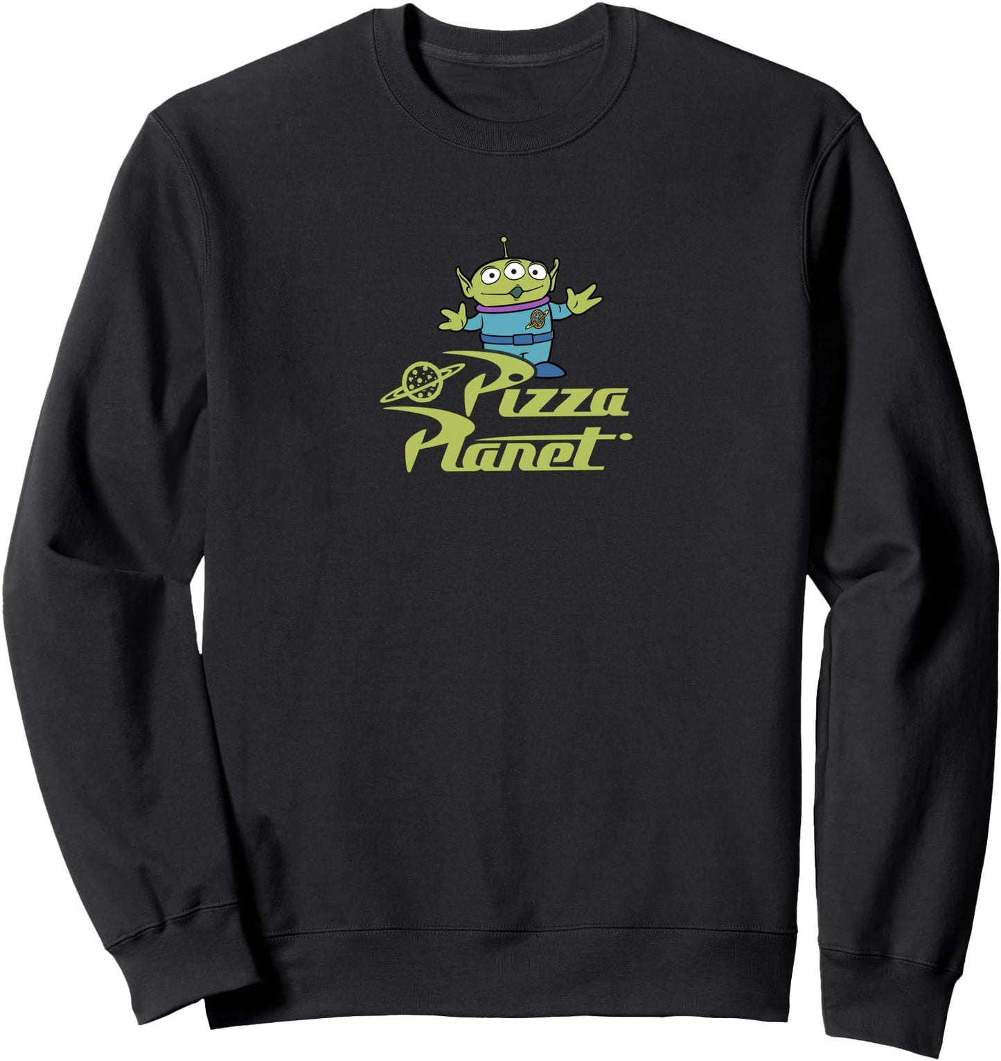 Disney Pixar Toy Story Alien Pizza Planet Mascot Sweatshirt
