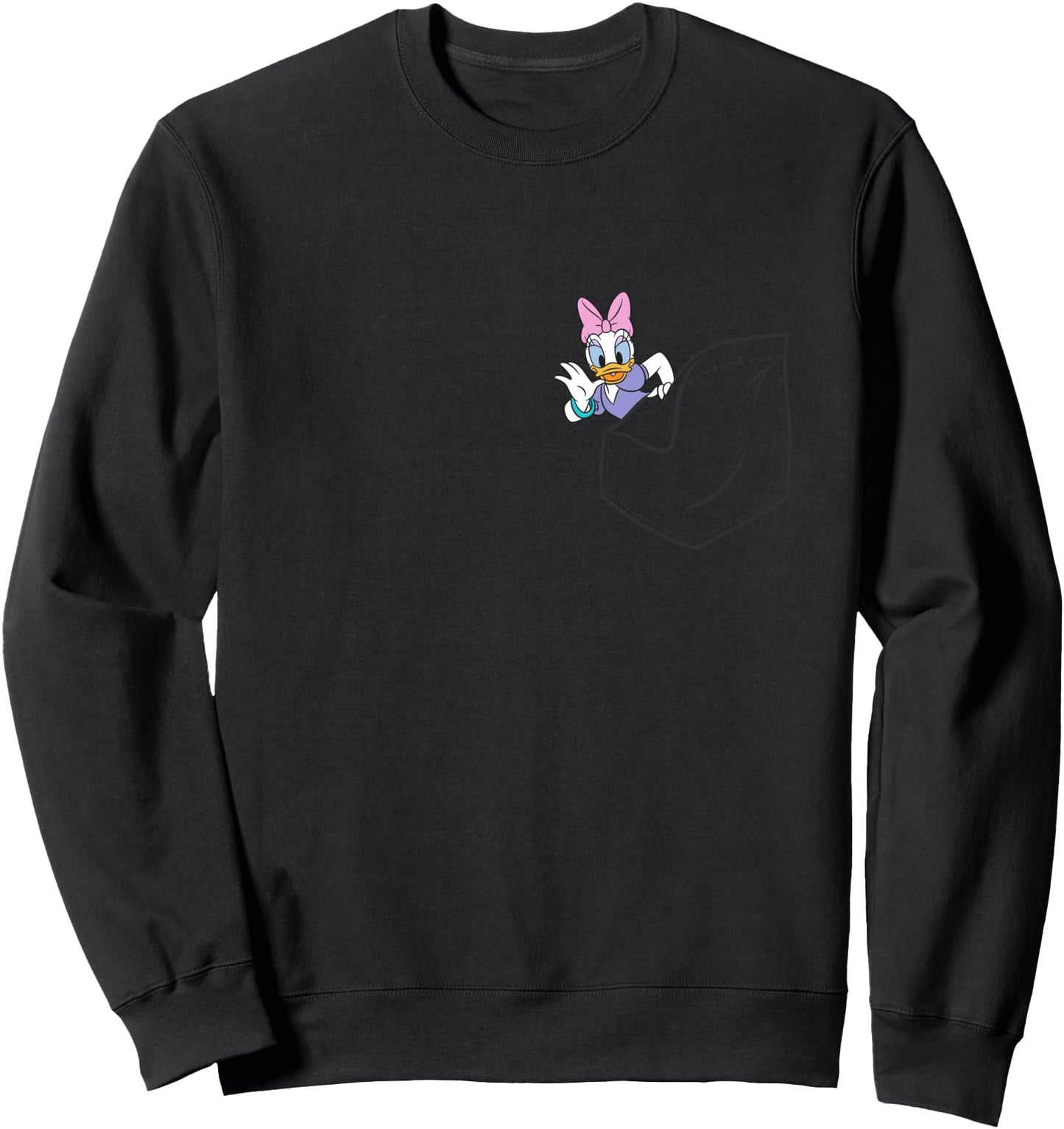 Disney Mickey & Friends Daisy Duck Small Pocket Sweatshirt