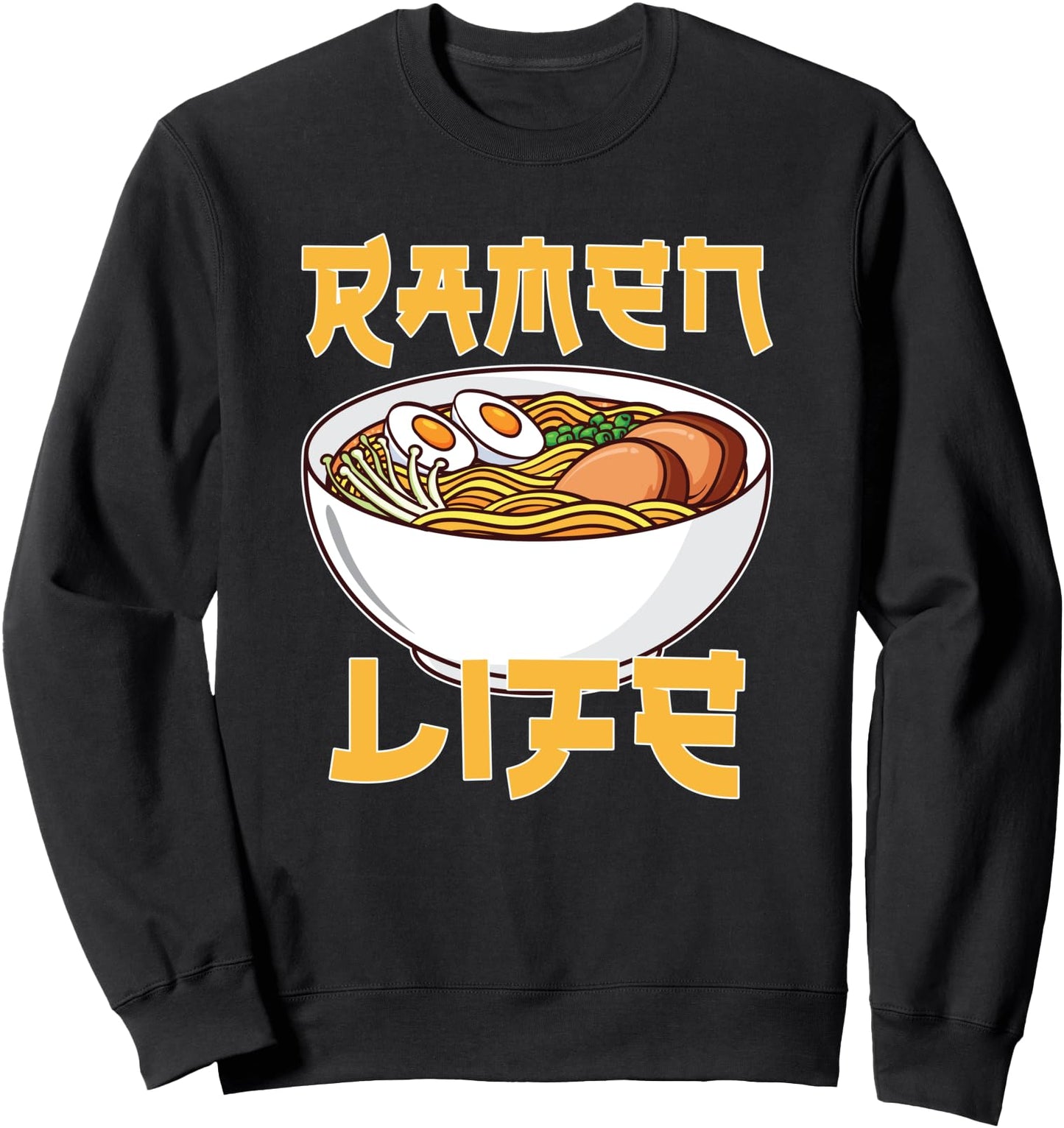Ramen Life Vintage Japanese Ramen Kawaii Anime Noodle Sweatshirt