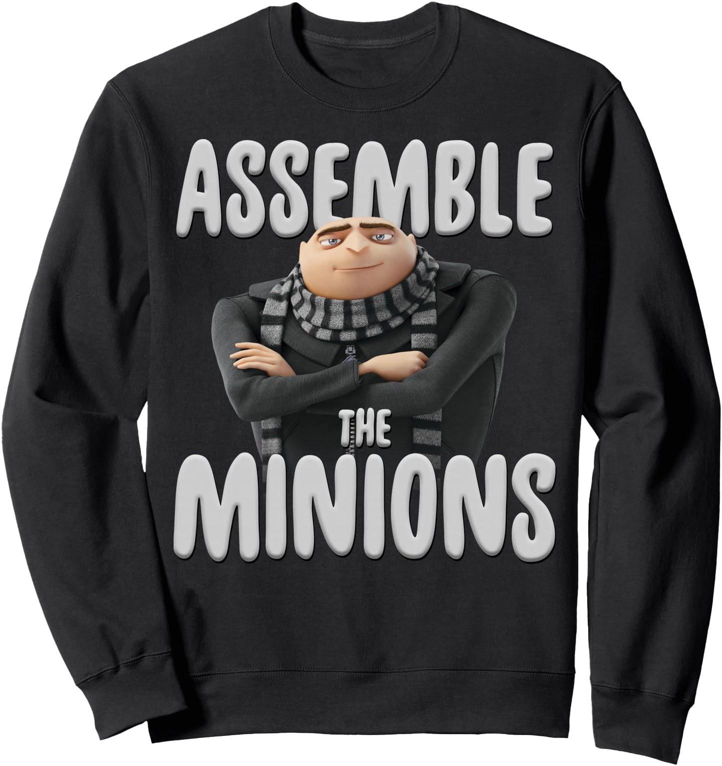 Despicable Me Minions Gru Assemble The Minions Arms Crossed Sweatshirt