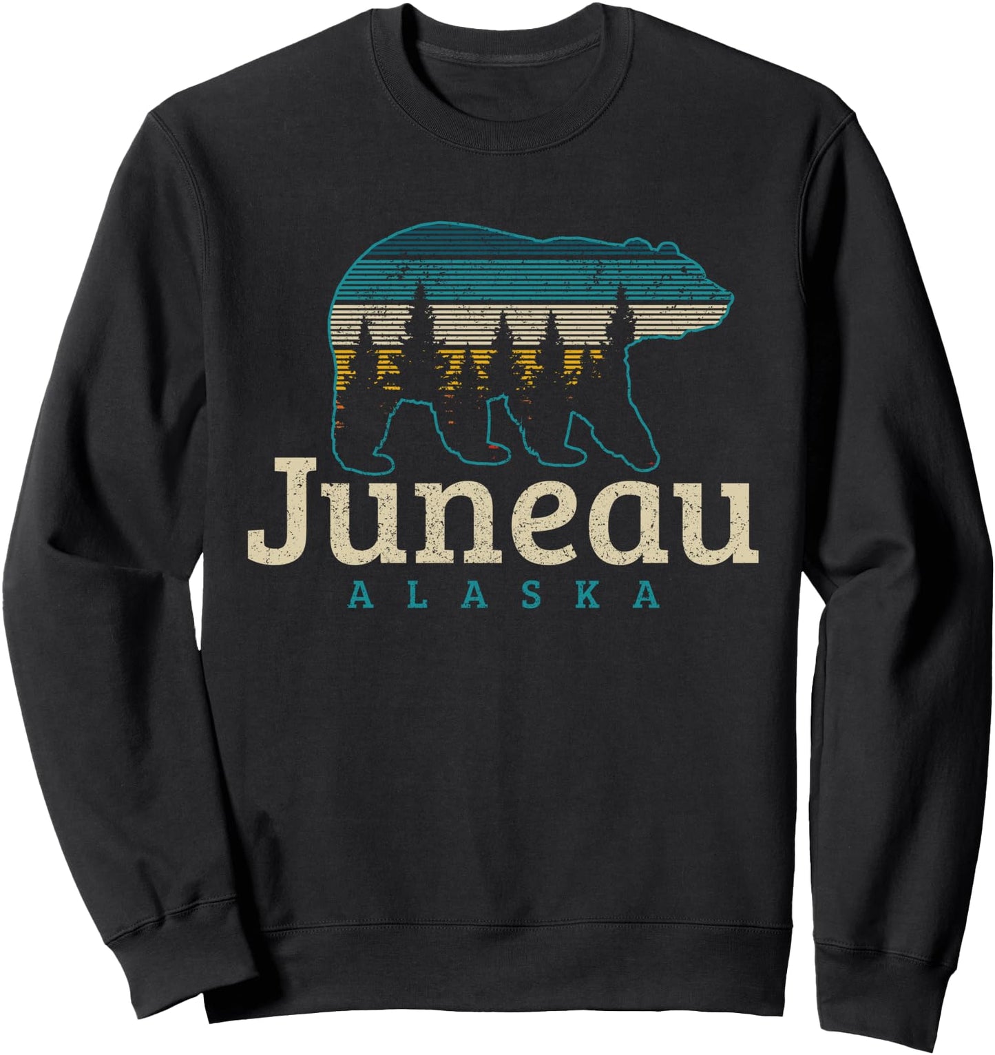 Juneau Alaska Vintage Souvenir Sweatshirt