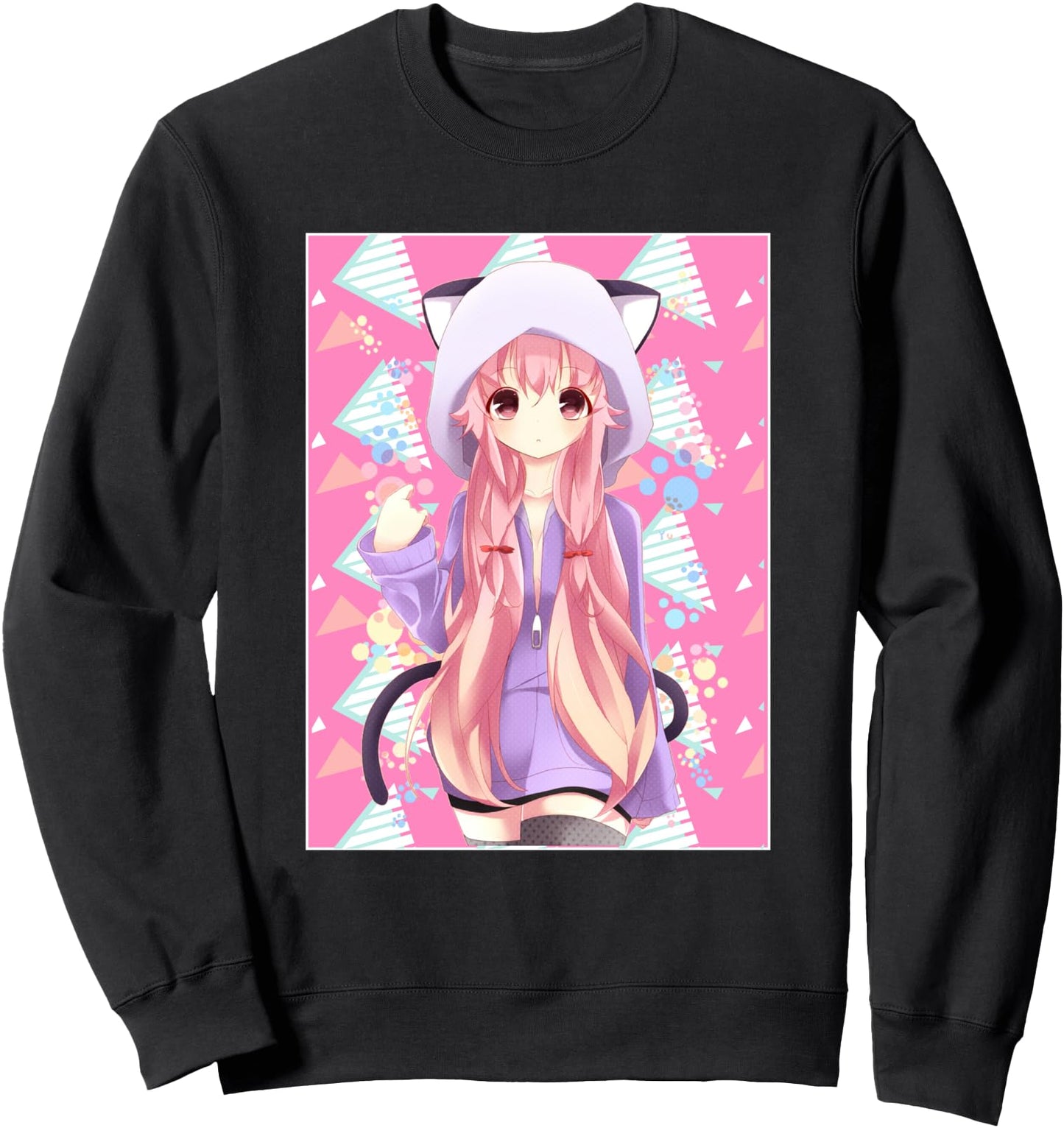 Anime Girl Japanese Aesthetic anime Otaku Sweatshirt