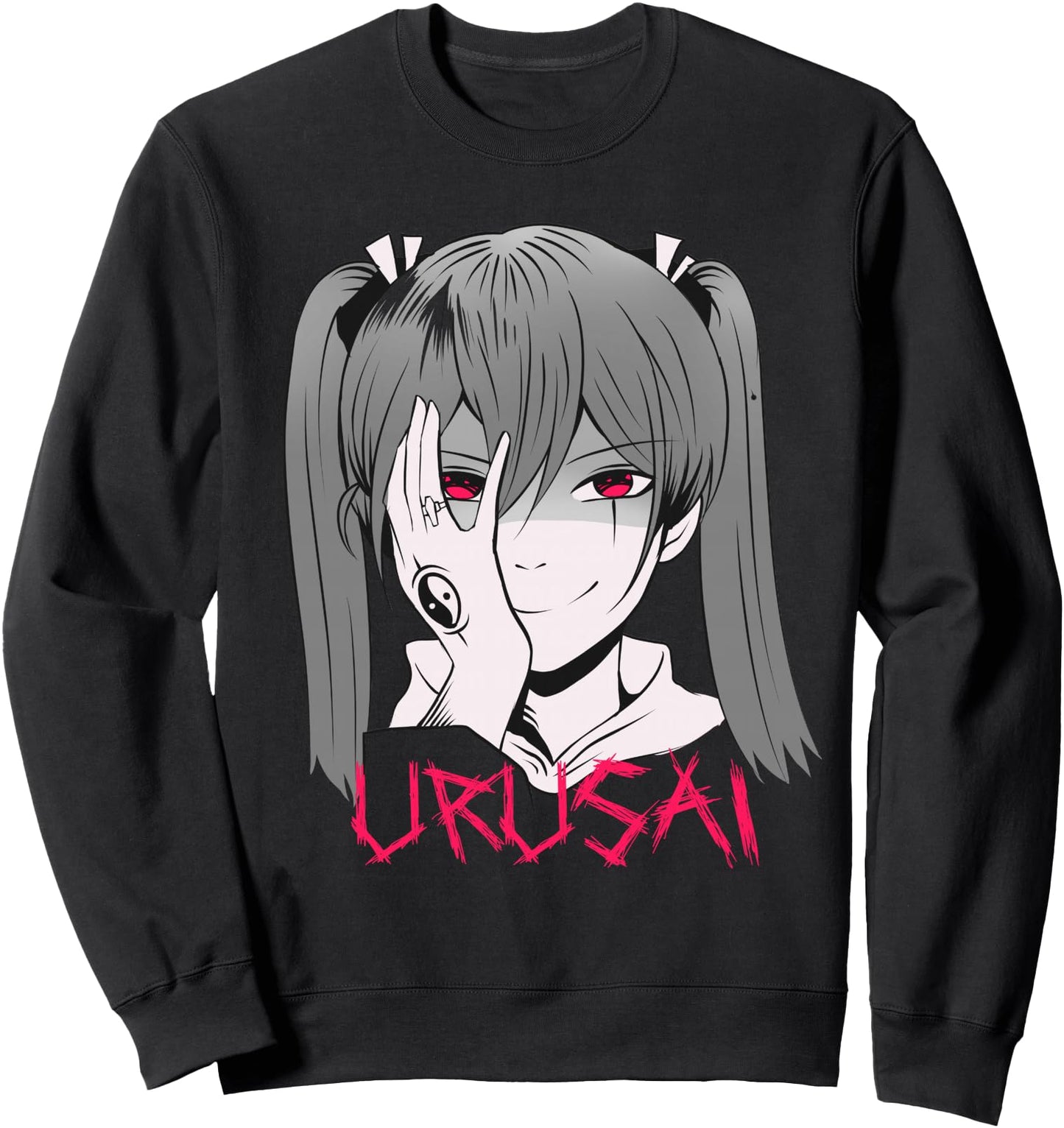 Japanese Urusai Anime Girl - Japan Aesthetic Sweatshirt