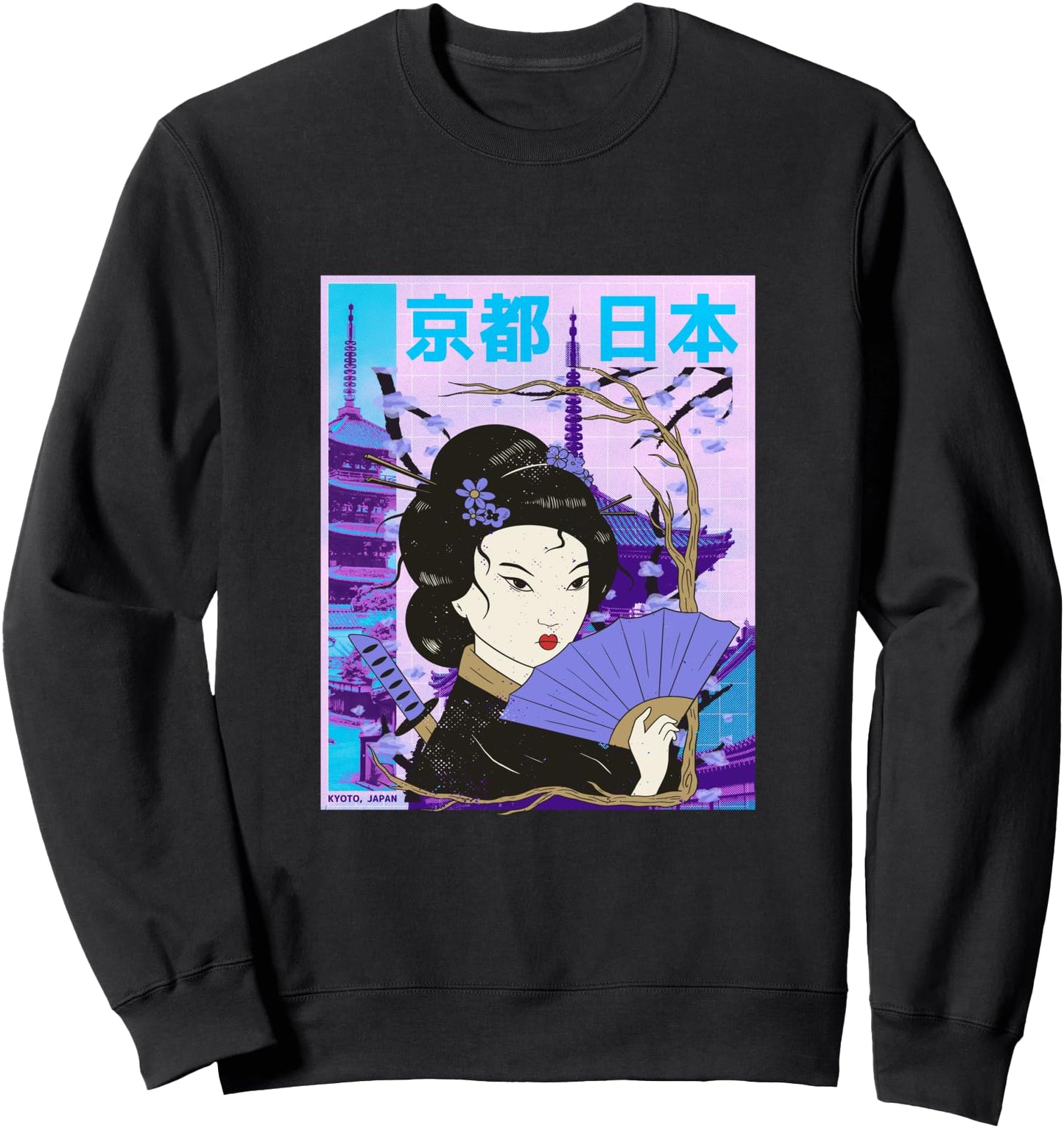 Geisha Samurai Japan Culture Japanese Kawaii Geisha Girl Sweatshirt