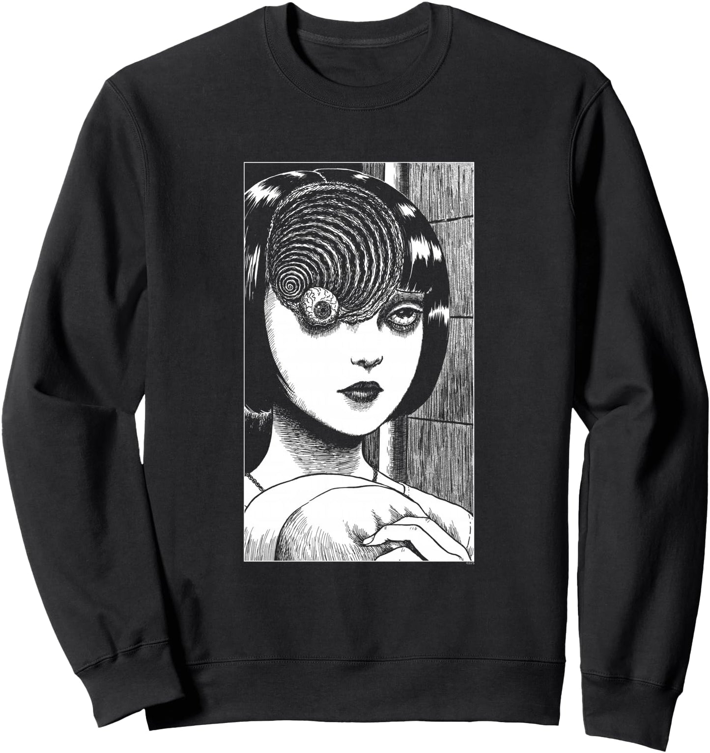 Uzumaki Scar Spiral Girl Sweatshirt
