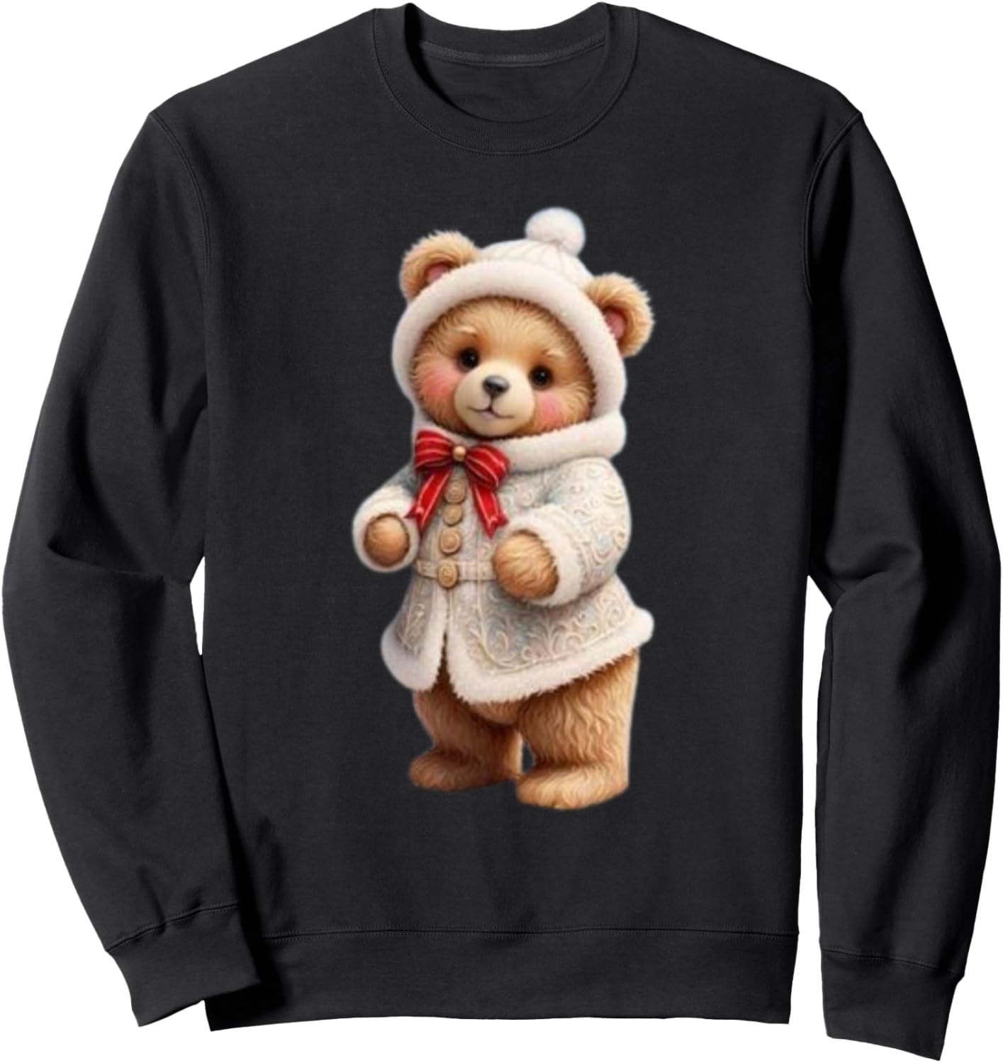 Cute Teddy Bear Funny Unisex Design Men Women kids tee Sweatshirt