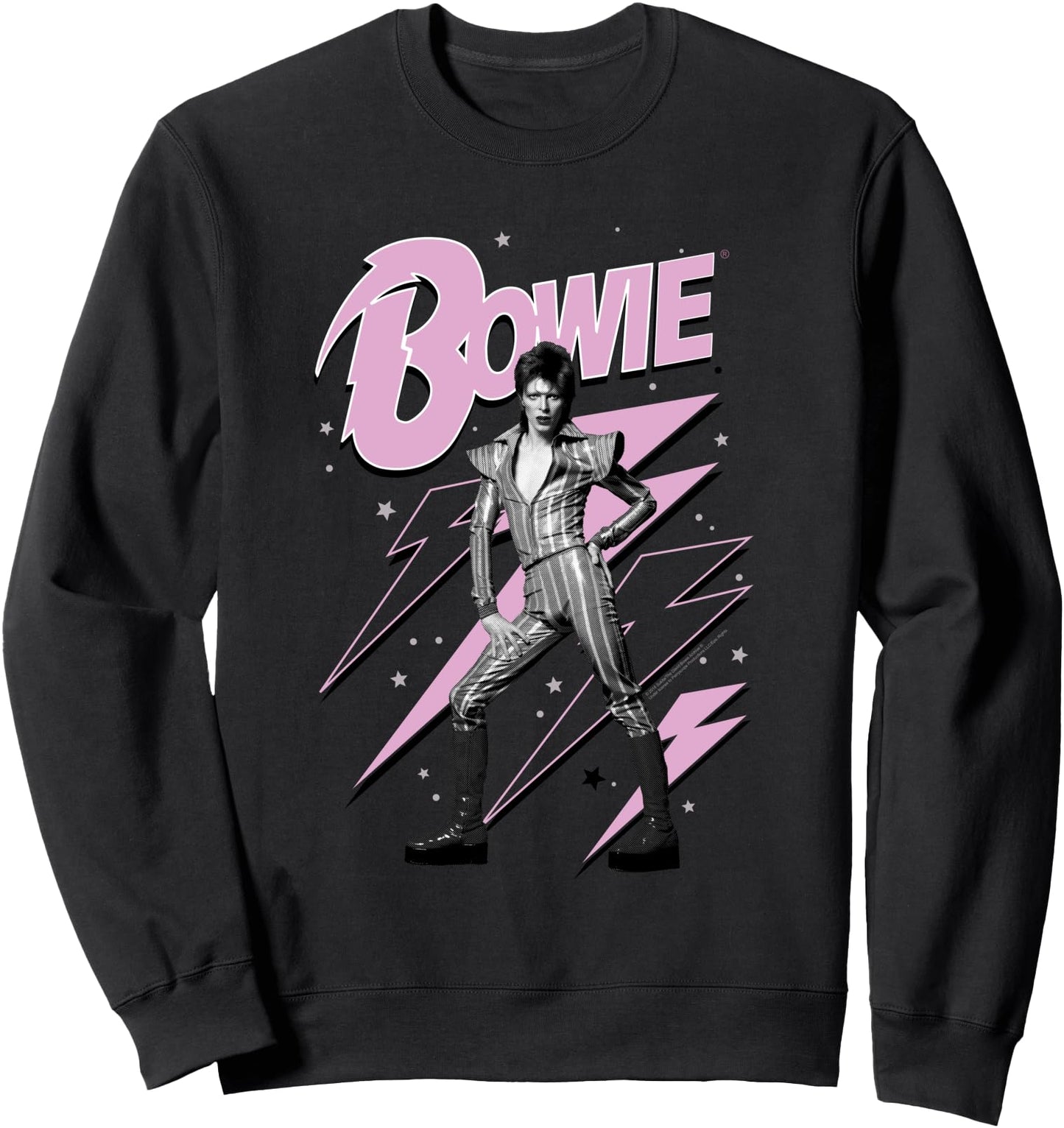 David Bowie - Pink Lightning Starman Sweatshirt