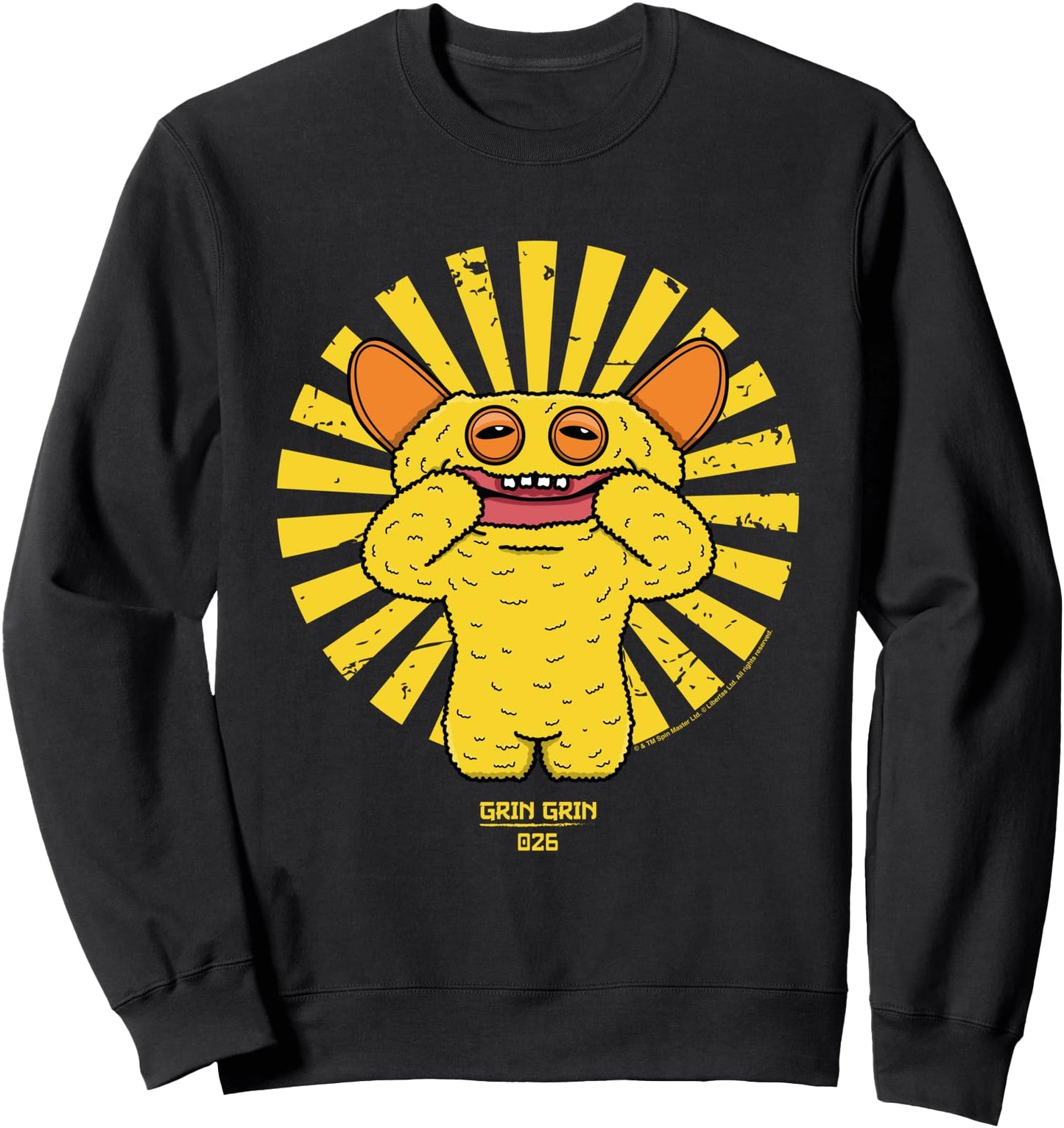 Fuggler Grin Grin 026 Retro Japanese Text Sweatshirt