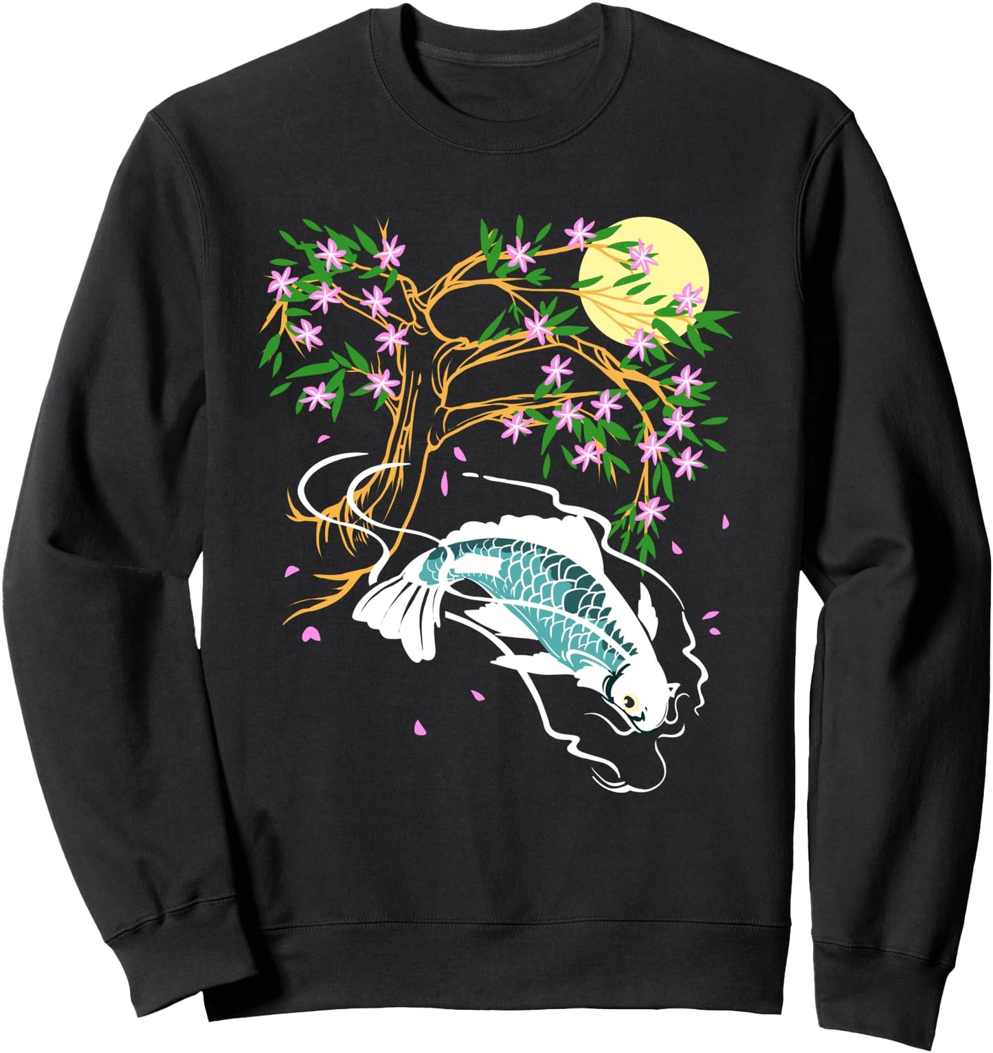 Koi Fish Gift Men Women Japanese Koi Fish Sweatshirt