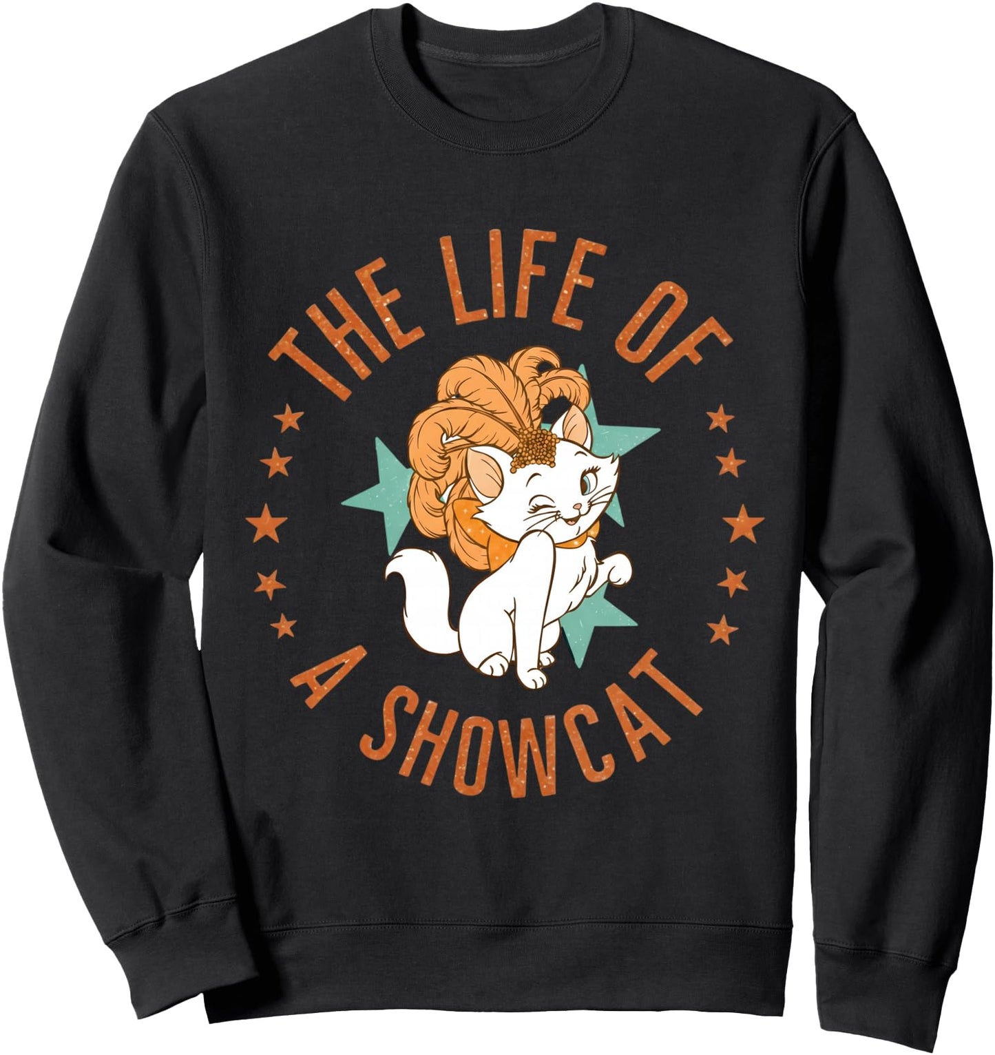 Funny Cat Era Life of Showcat Cat Lovers Men Women Sweatshirt
