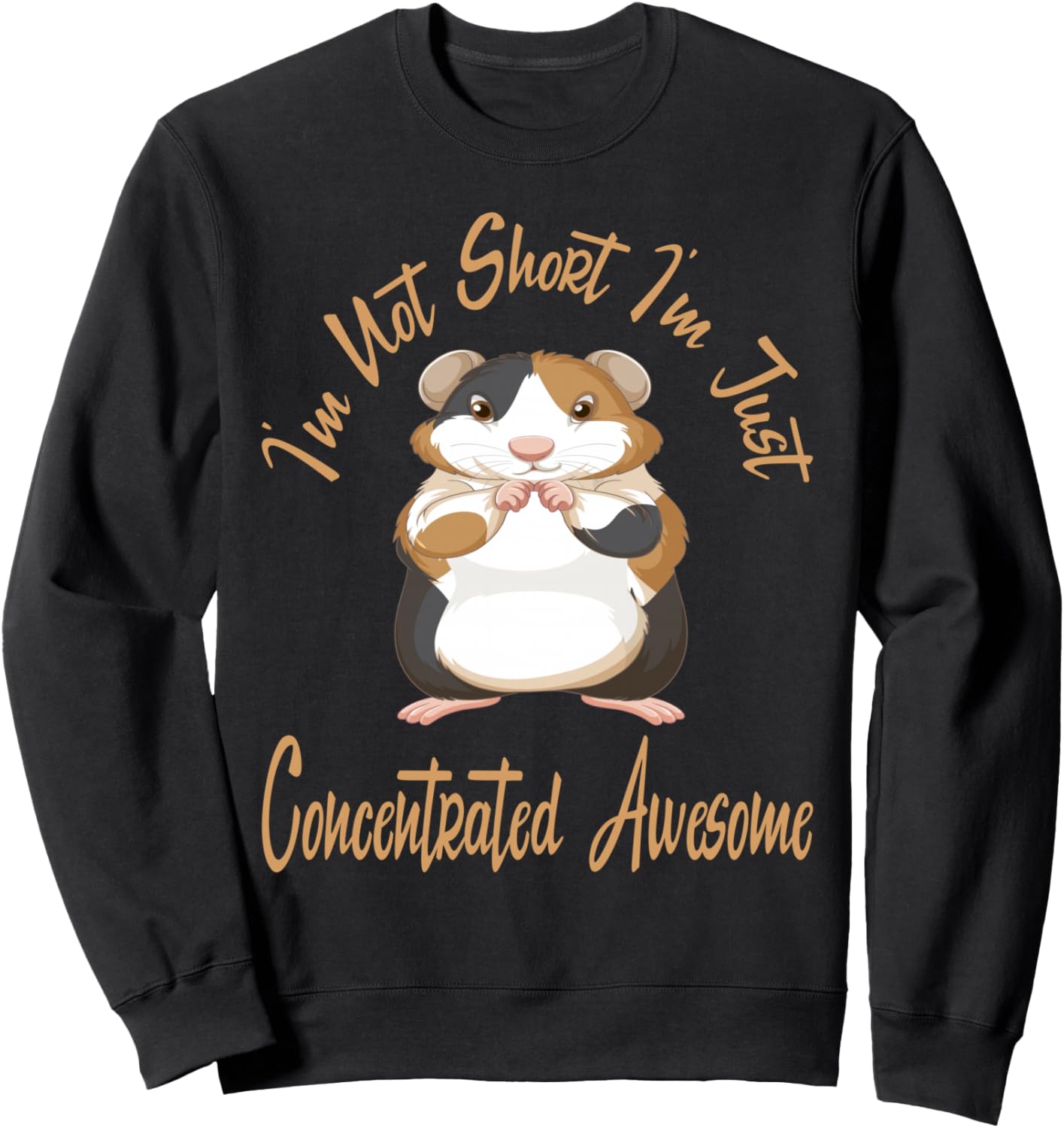I'm Not Short I'm Just Concentrated Awesome Funny Short Girl Sweatshirt