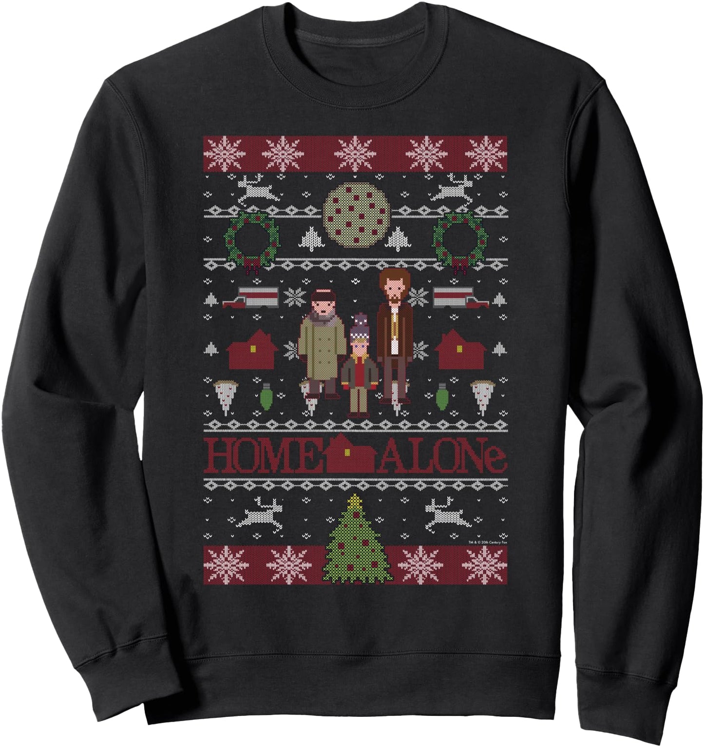 Home Alone Christmas The Wet Bandits Ugly Sweater Sweatshirt