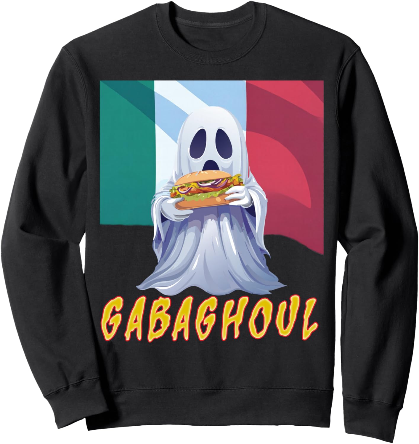 Funny Gabaghoul Gabagool Italian American Halloween Costume Sweatshirt
