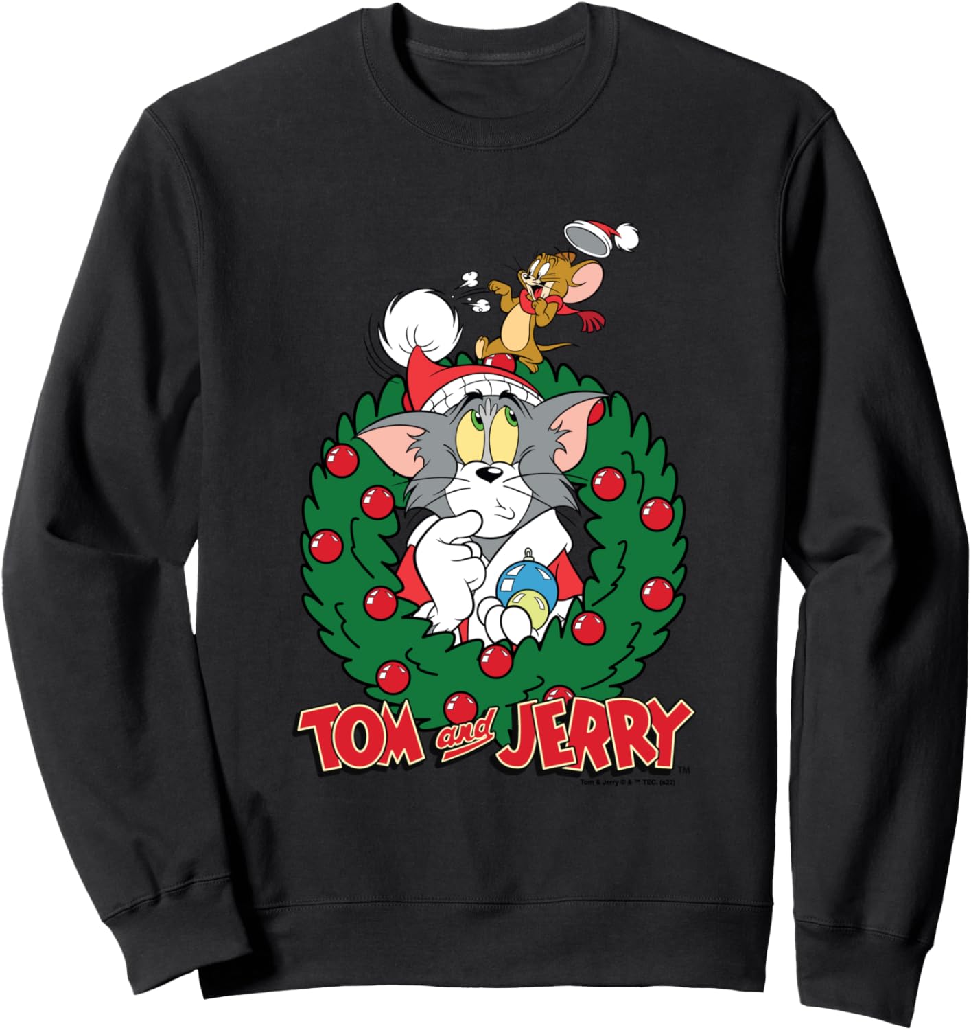 Tom & Jerry Christmas Sweatshirt
