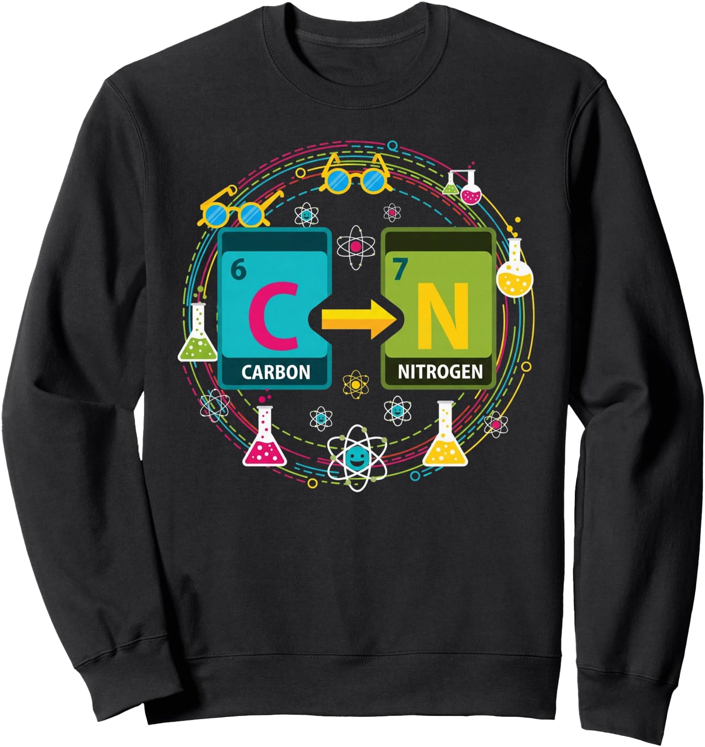 Funny 67 Meme Science Chemistry Teacher Periodic Table 6 7 Sweatshirt