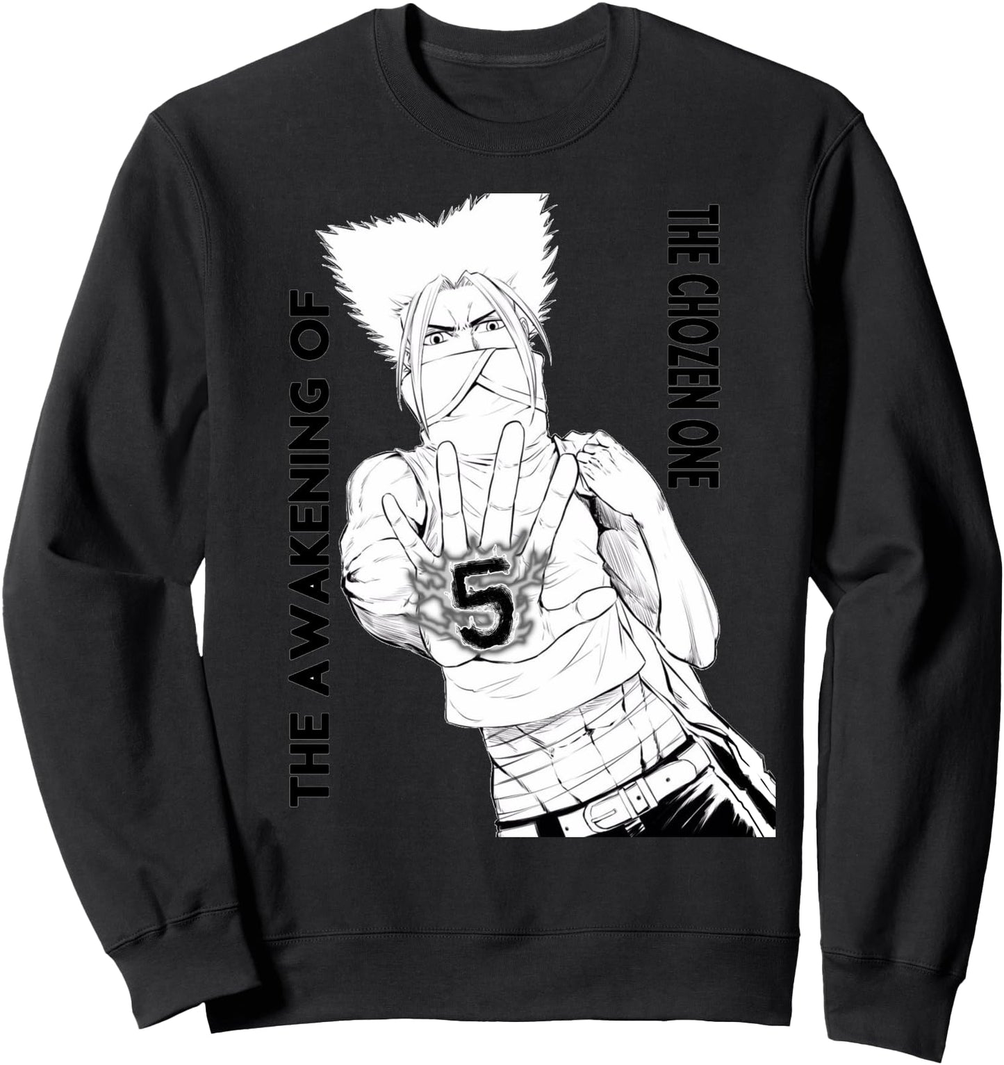 Chozen x AKAI Anime Clothing for Men Japanese Adult Unisex Sweatshirt