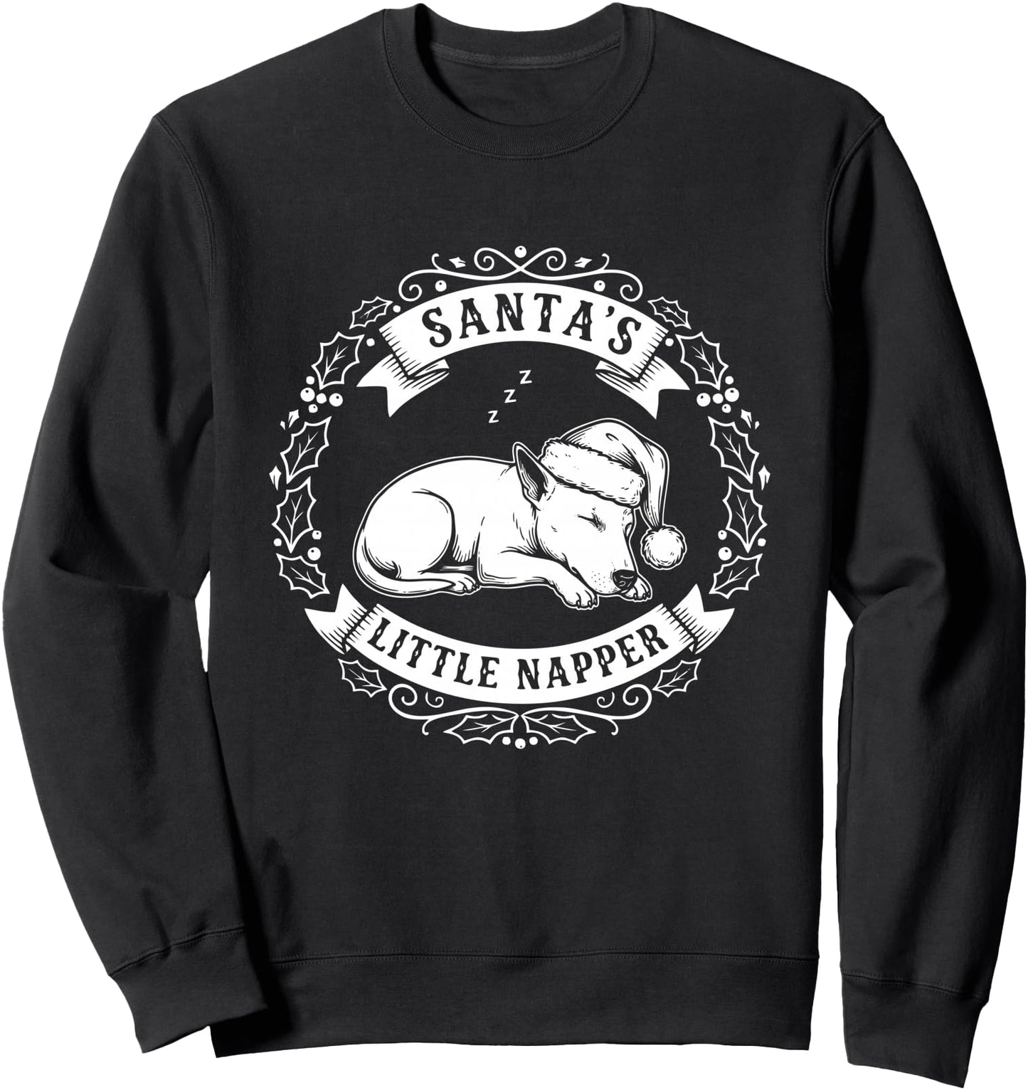 Santa's Little Napper, Funny Jack Russell Dog Christmas Sweatshirt
