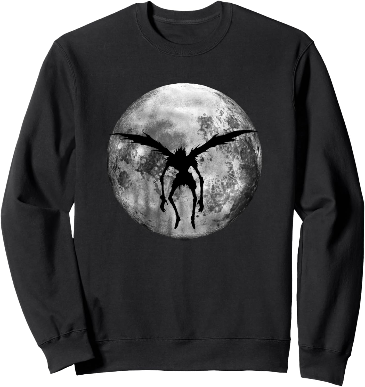 Death Note Ryuk Full Moon Silhouette Anime Sweatshirt